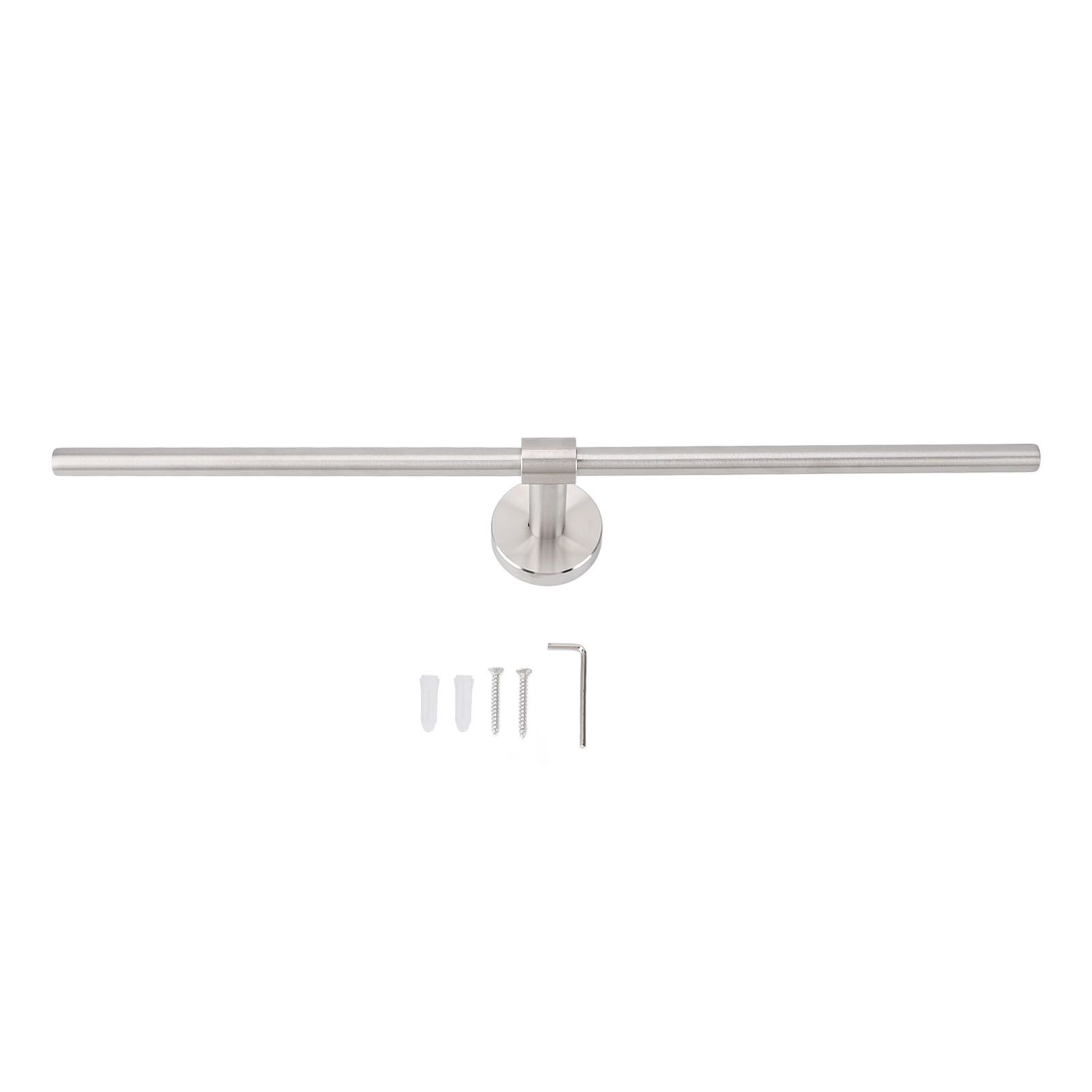 Towel Bar Wall Mounted Rust Proof Modern Stylish Stainless Steel Towel Rod for view 3
