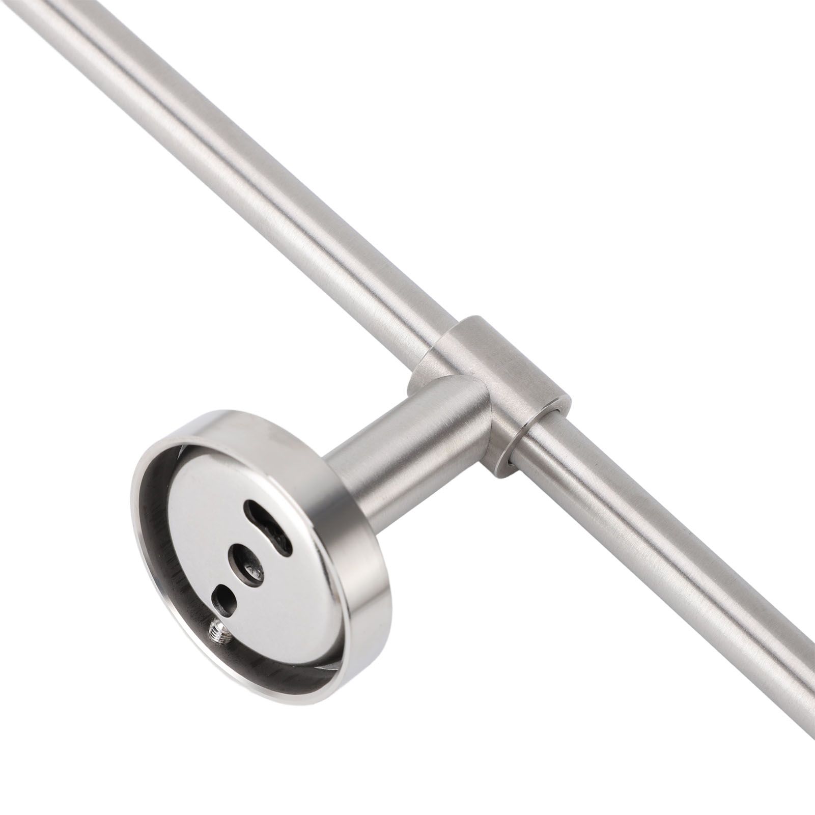Towel Bar Wall Mounted Rust Proof Modern Stylish Stainless Steel Towel Rod for view 7