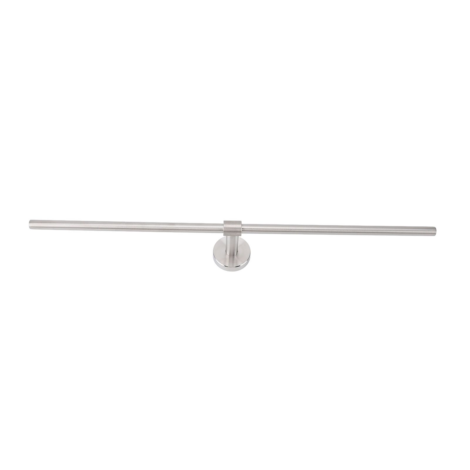 Towel Bar Wall Mounted Rust Proof Modern Stylish Stainless Steel Towel Rod for view 3
