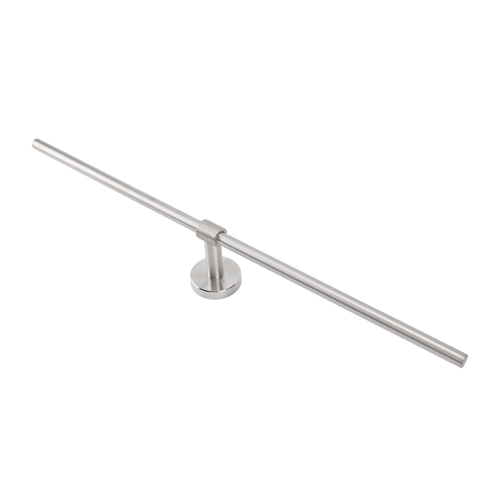 Towel Bar Wall Mounted Rust Proof Modern Stylish Stainless Steel Towel Rod for view 9