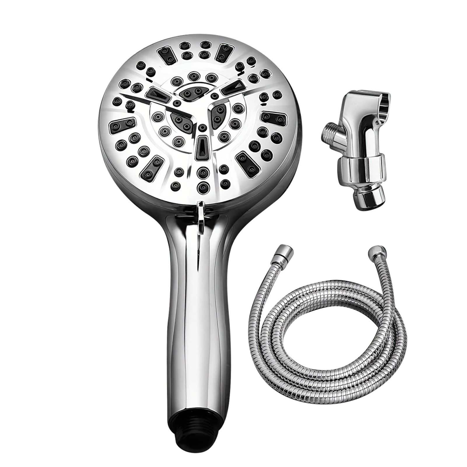 Shower Head High Pressure Electroplated 10 Settings Handheld Shower Head with view 3