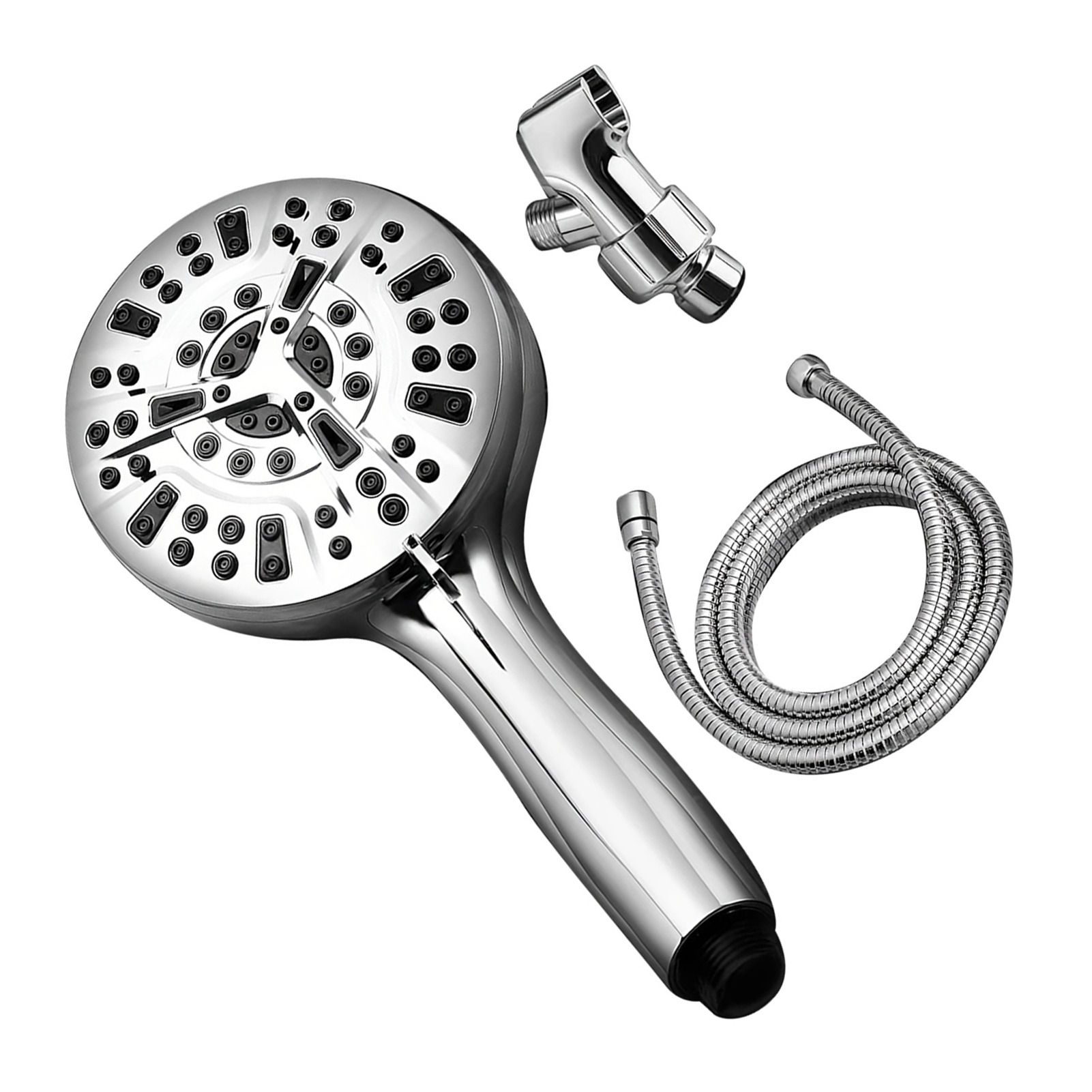 Shower Head High Pressure Electroplated 10 Settings Handheld Shower Head with view 4