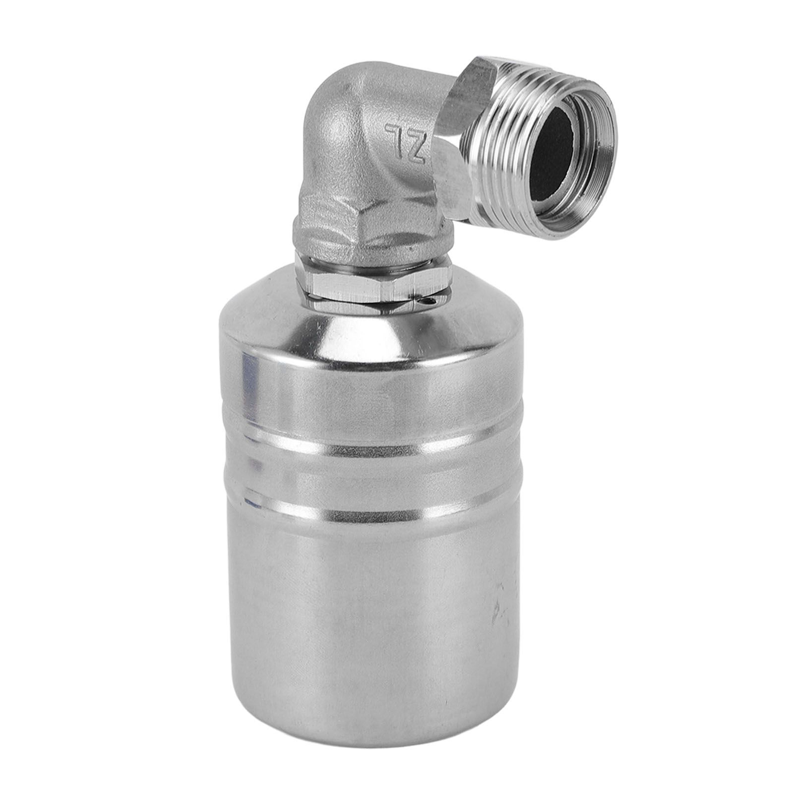 Water Level Control Float Valve with 1/2in Elbow 1/2in to 3/4in Adapter view 5