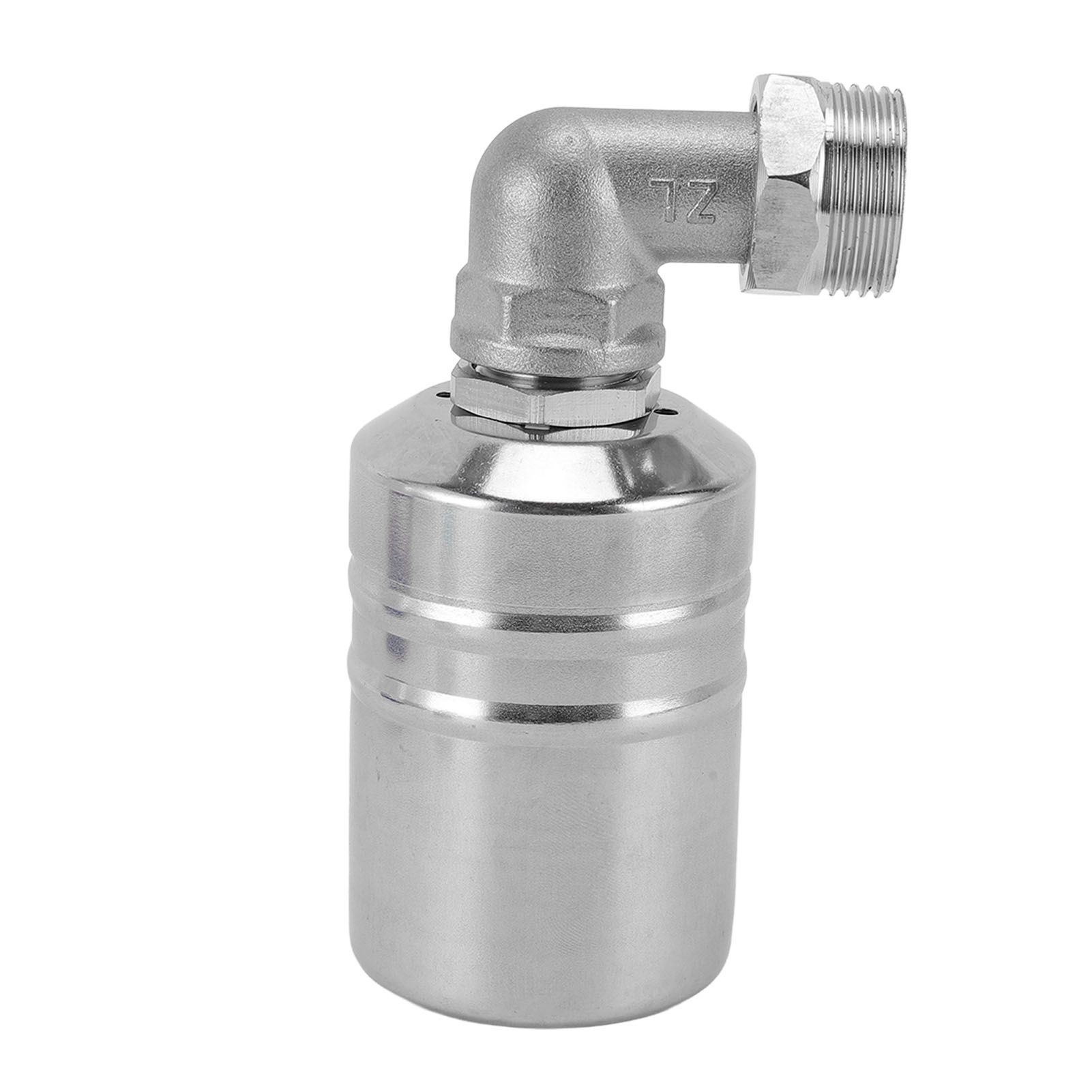 Water Level Control Float Valve with 1/2in Elbow 1/2in to 3/4in Adapter view 6