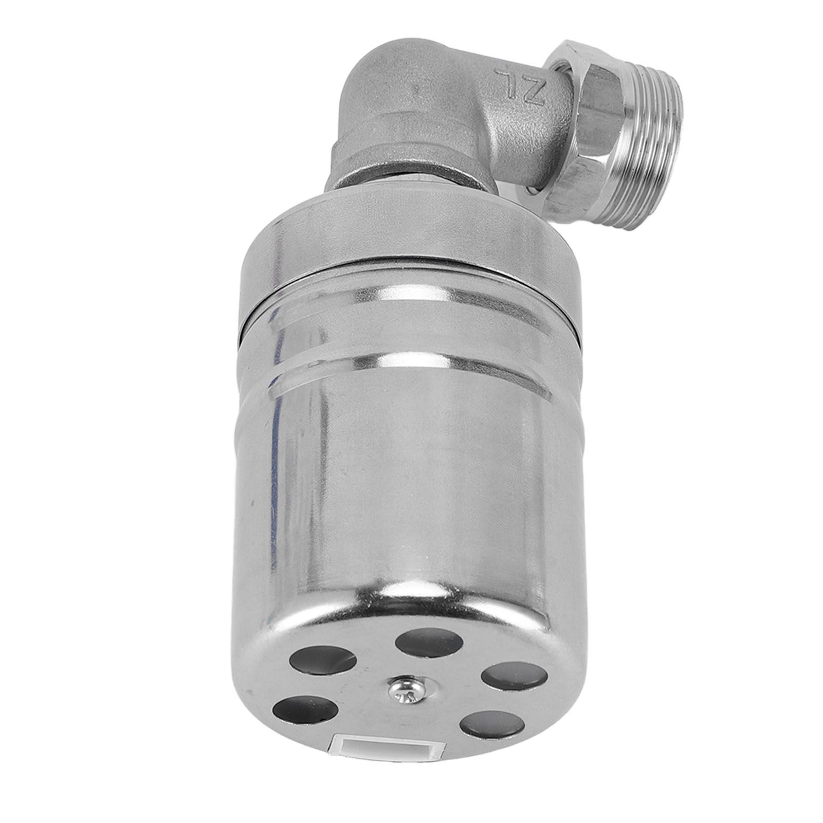 Water Level Control Float Valve with 1/2in Elbow 1/2in to 3/4in Adapter view 7