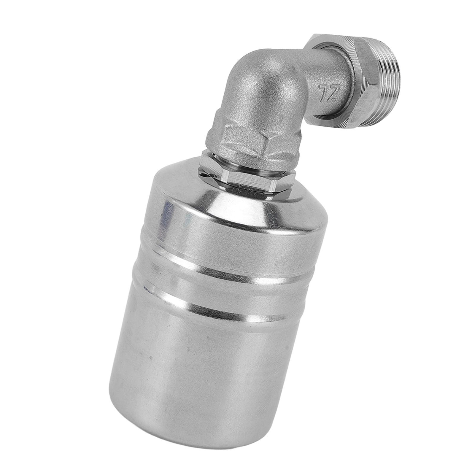 Water Level Control Float Valve with 1/2in Elbow 1/2in to 3/4in Adapter view 9