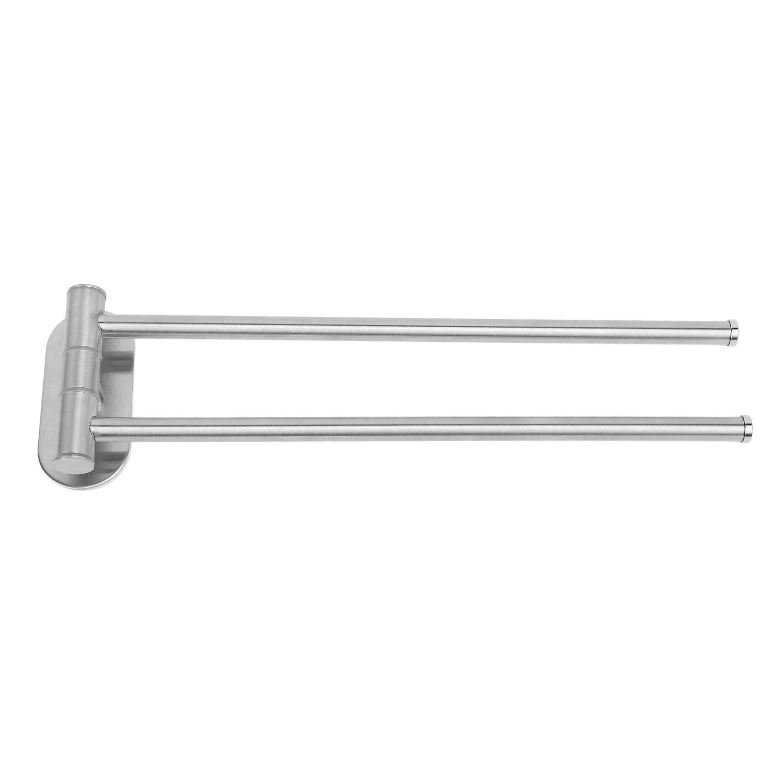 Swivel Towel Bar Swing Out Towel Rack for Bathroom Wall Towel Holder 304 view 12