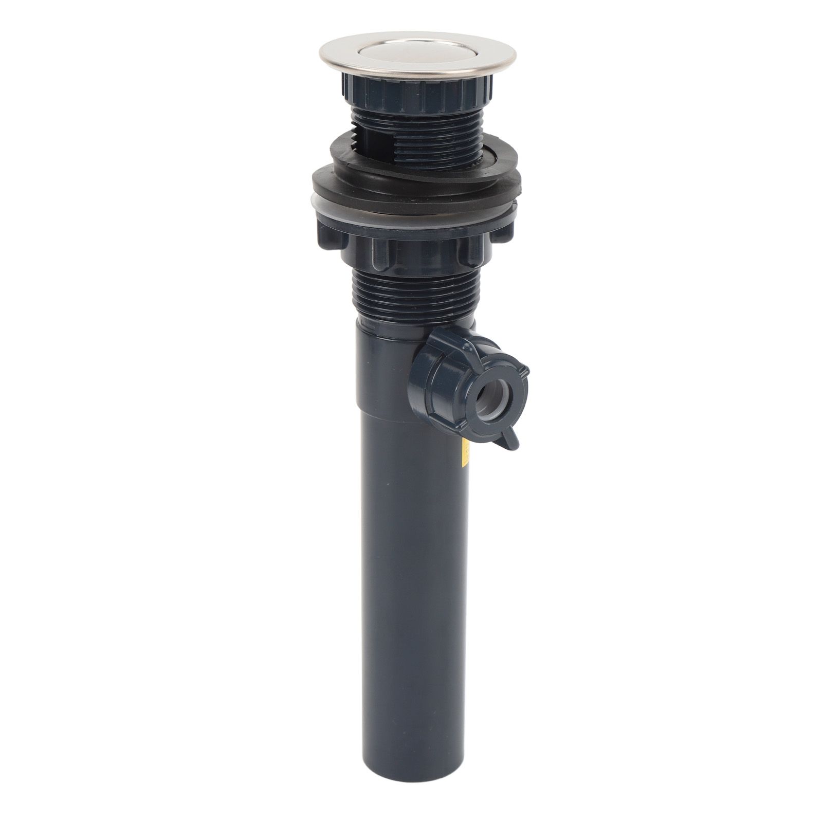 Sink Drain with Lift Rod Anti Clogging Assembly Stainless Steel Pop Up Sink view 4