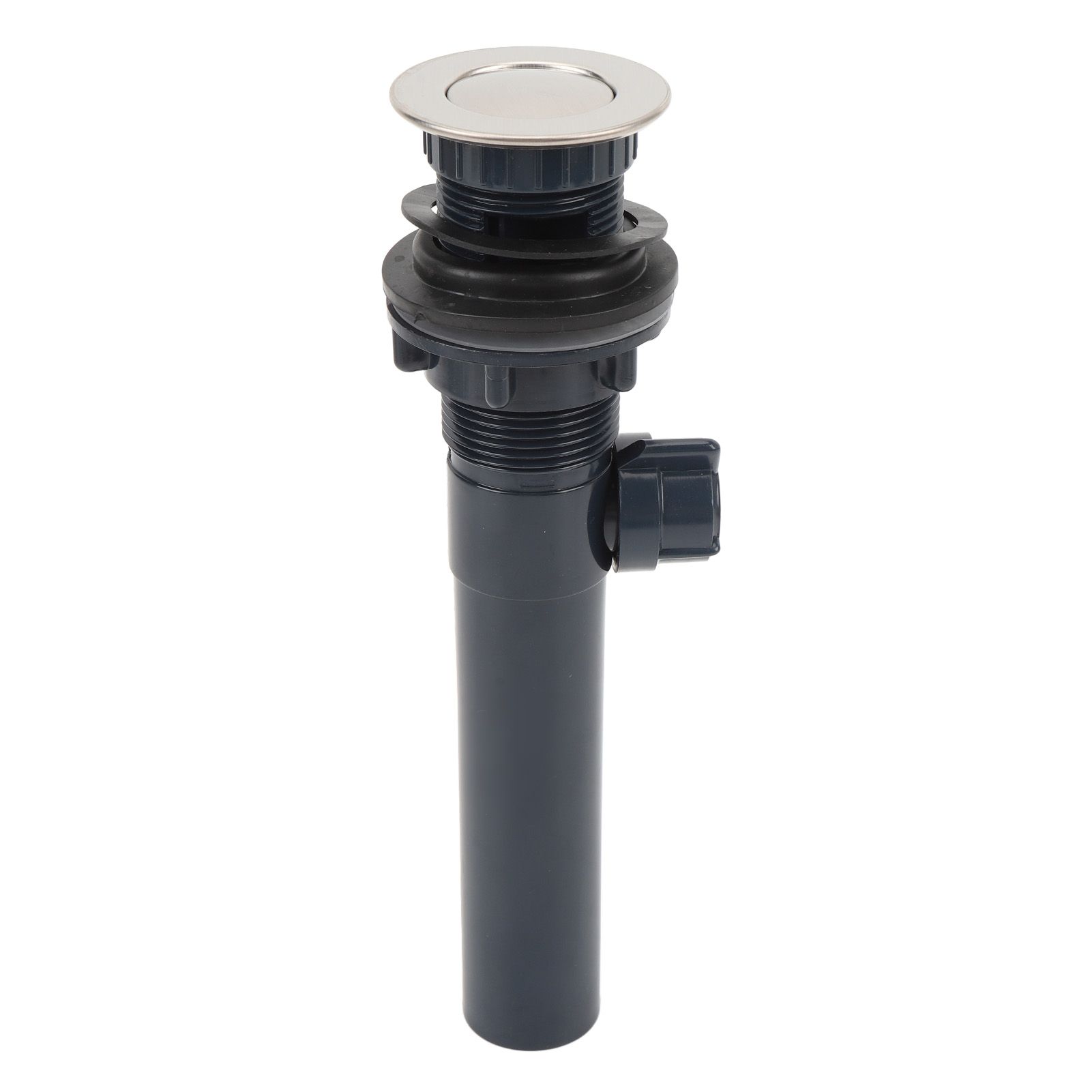 Sink Drain with Lift Rod Anti Clogging Assembly Stainless Steel Pop Up Sink view 12