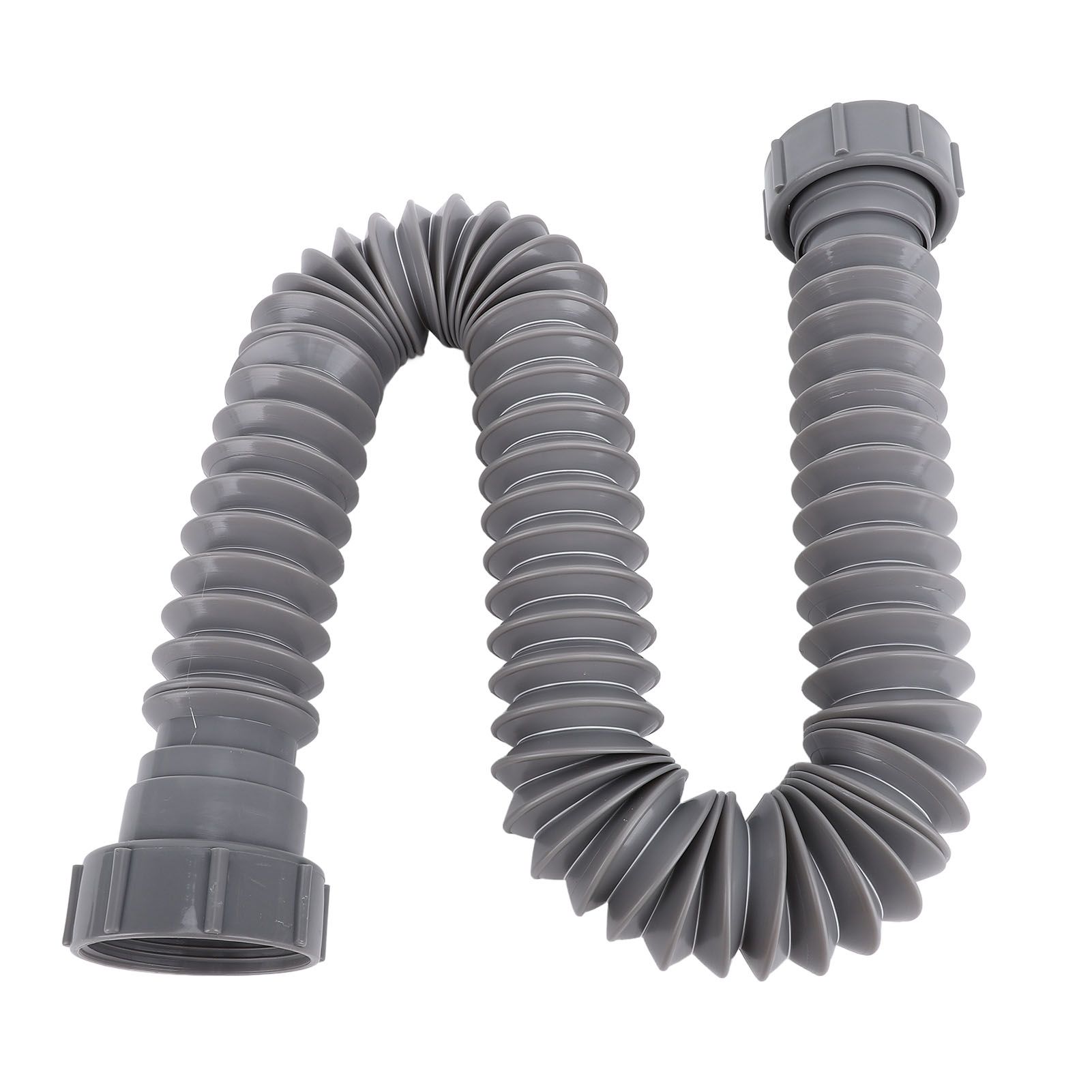 Expandable Flexible P Trap Pipe Kit Single Kitchen Sink Drainage Solution with — image 1