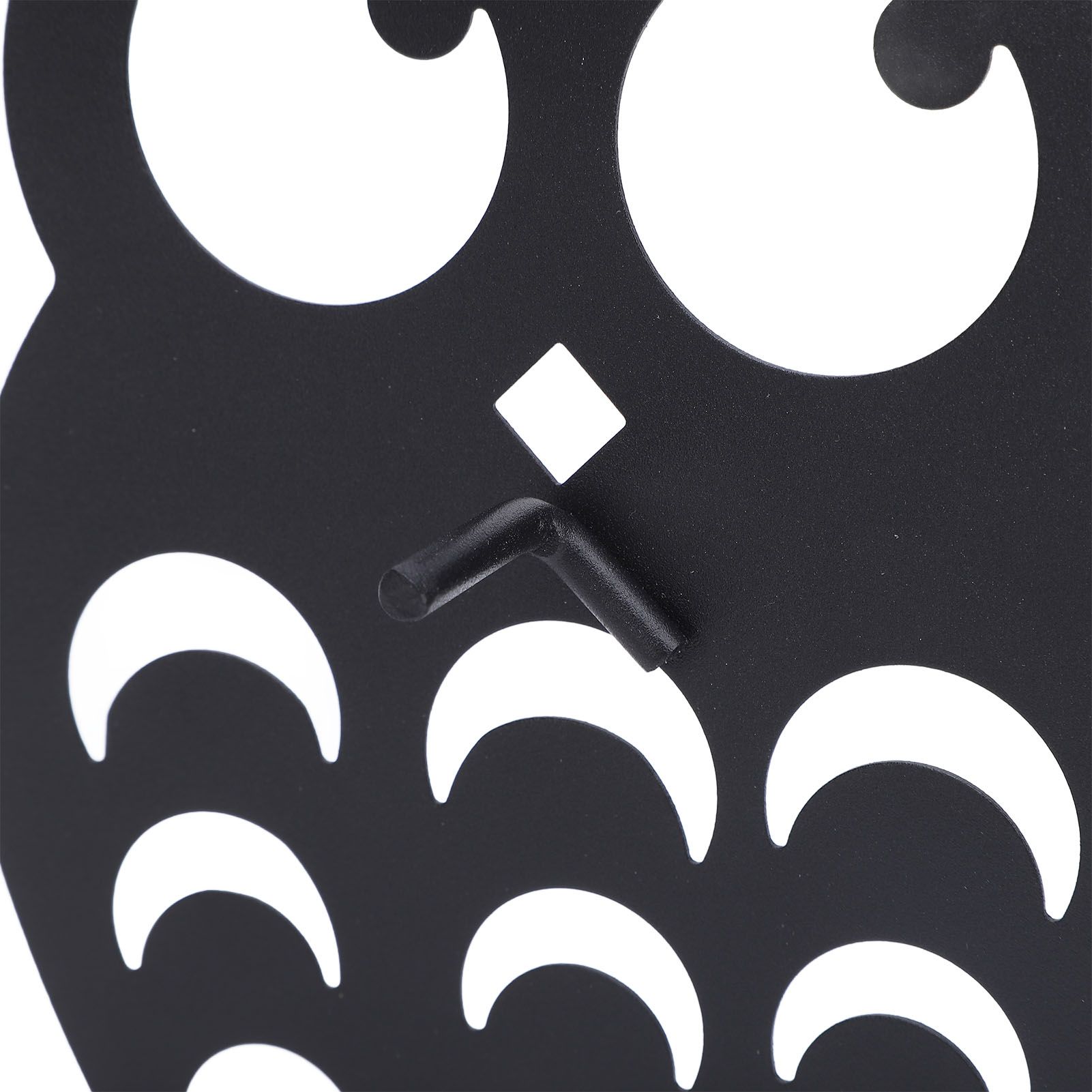 Owl Toilet Rolls Tissue Paper Storage Rack Wall Mounted Holder Dispenser Metal view 2