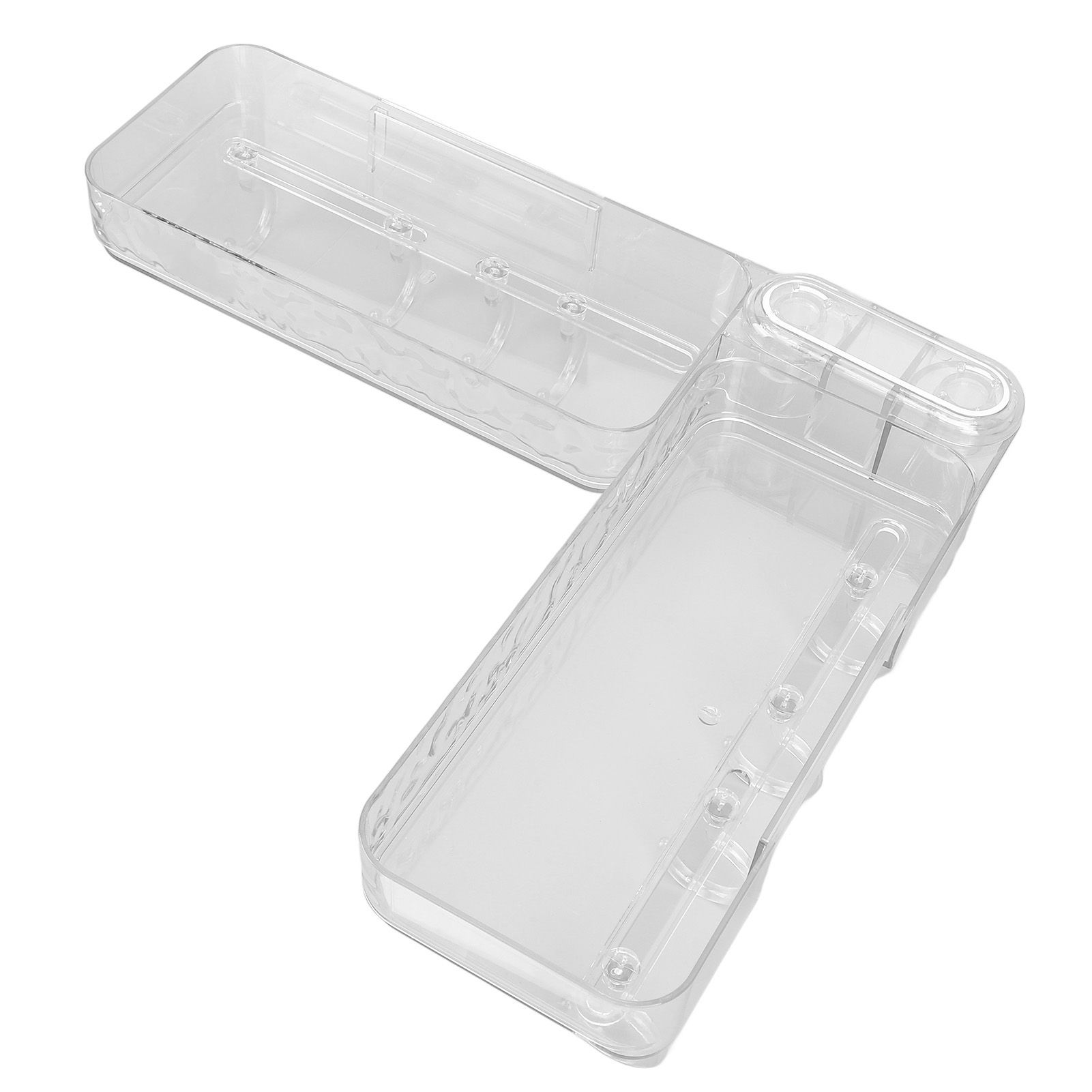 Wall Mounted Sink Caddy Water Resistant Foldable Sturdy Versatile Shower Rack view 4