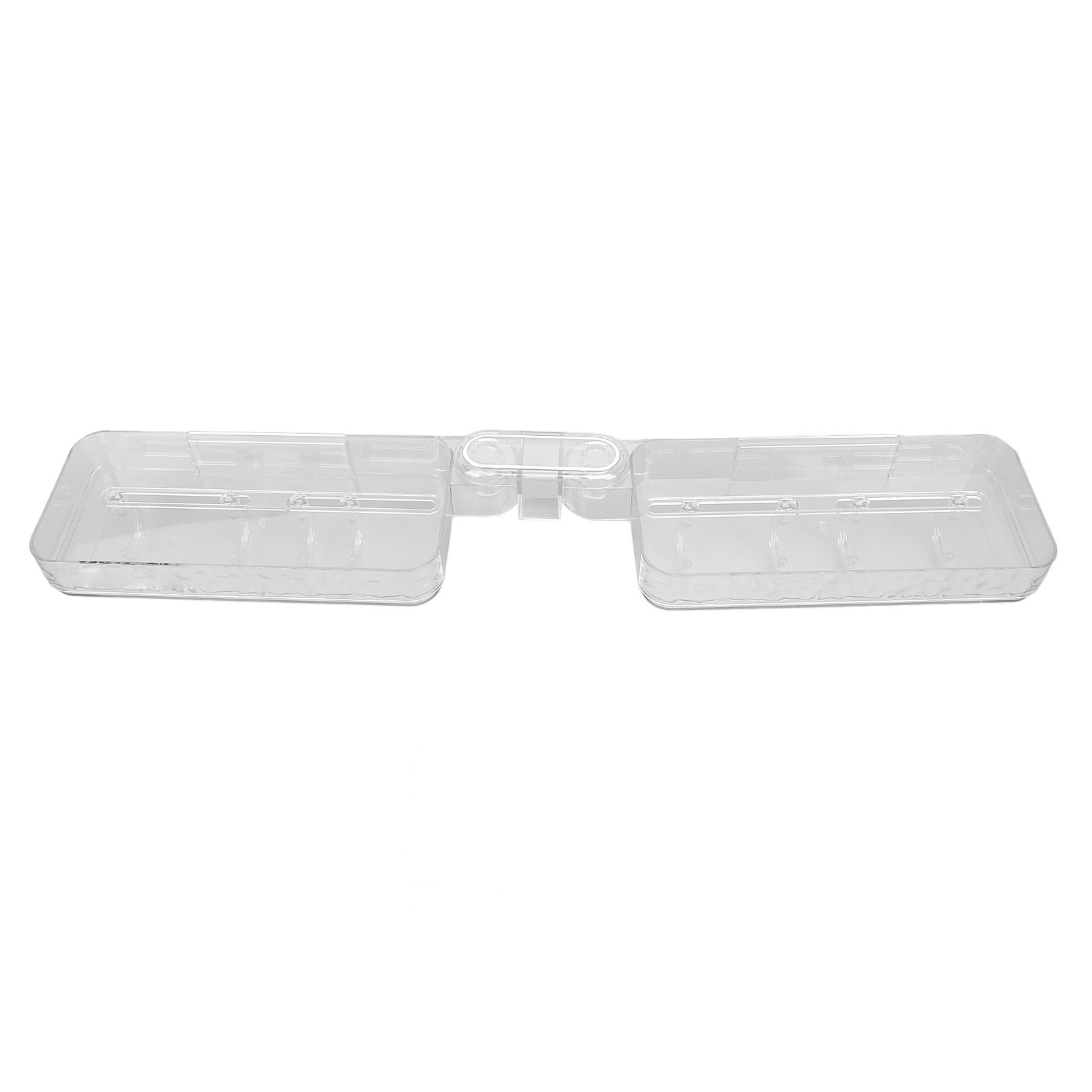 Wall Mounted Sink Caddy Water Resistant Foldable Sturdy Versatile Shower Rack view 5
