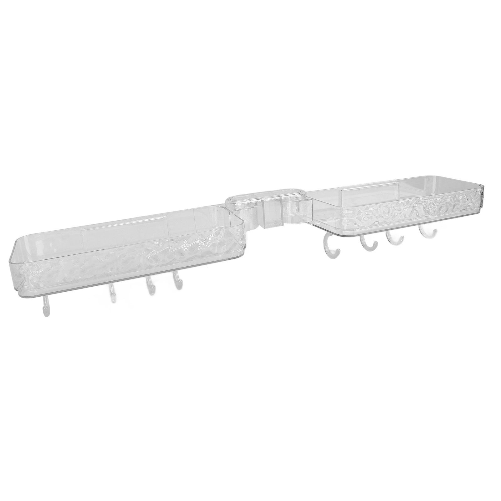Wall Mounted Sink Caddy Water Resistant Foldable Sturdy Versatile Shower Rack view 8