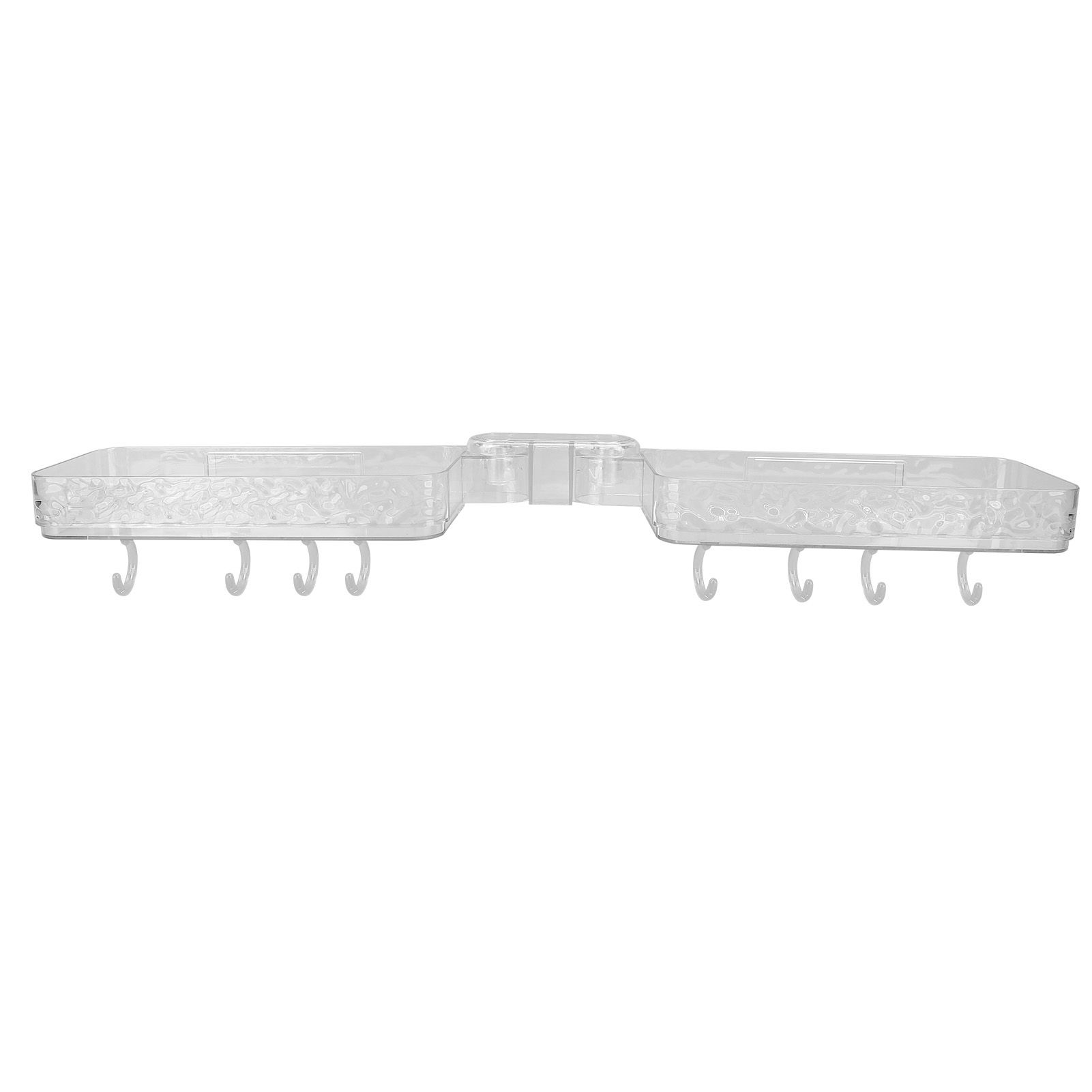 Wall Mounted Sink Caddy Water Resistant Foldable Sturdy Versatile Shower Rack view 10