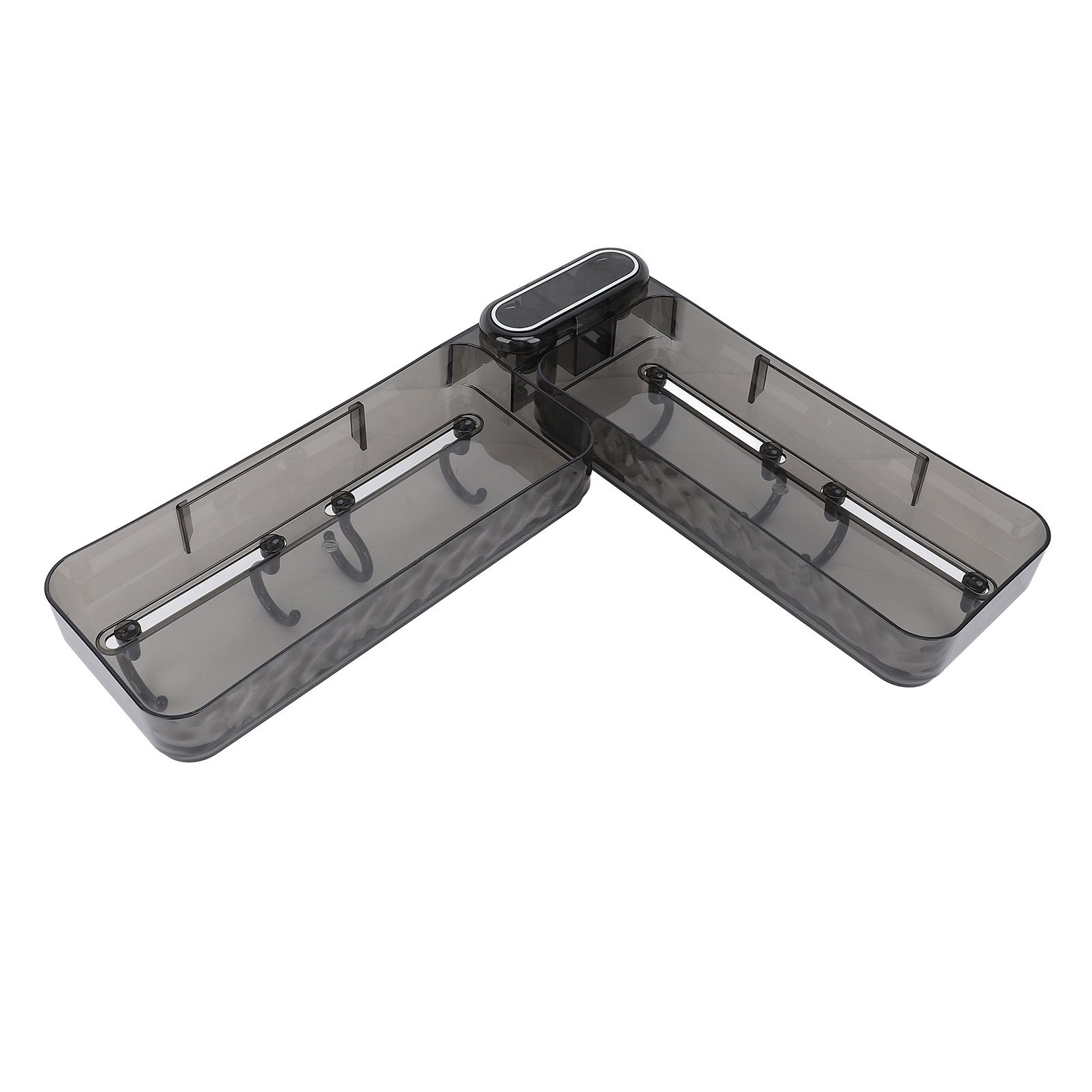 Wall Mounted Sink Caddy Water Resistant Foldable Sturdy Versatile Shower Rack view 8