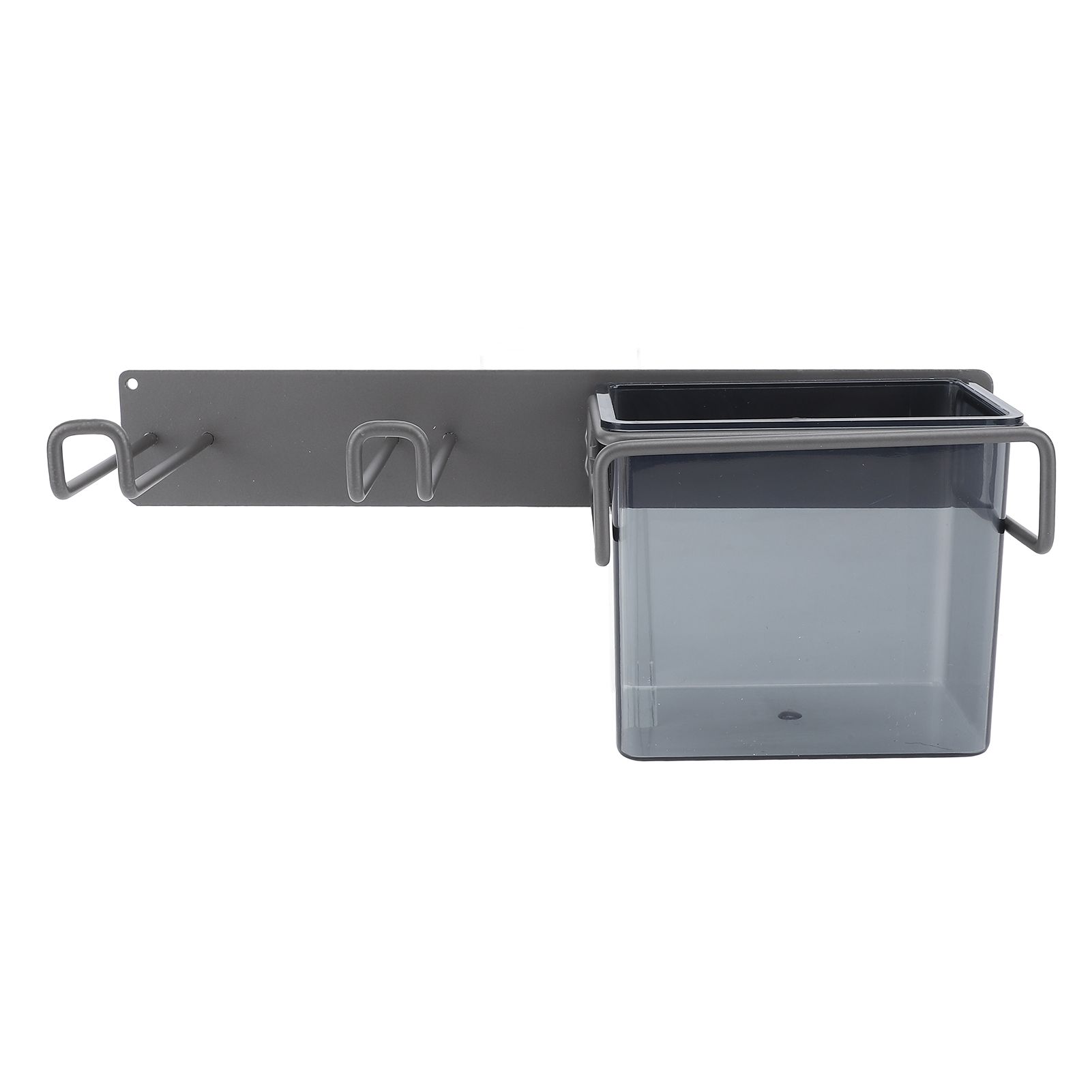 Hair Dryer Holder Carbon Steel Structure Metal Wall Mount Blow Dryer Organizer view 4