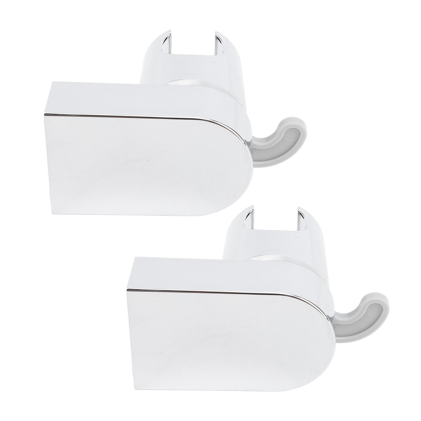 2Pcs Wall Mounted Shower Bracket ABS 360 Degree Shower Holder Wall Bracket view 8