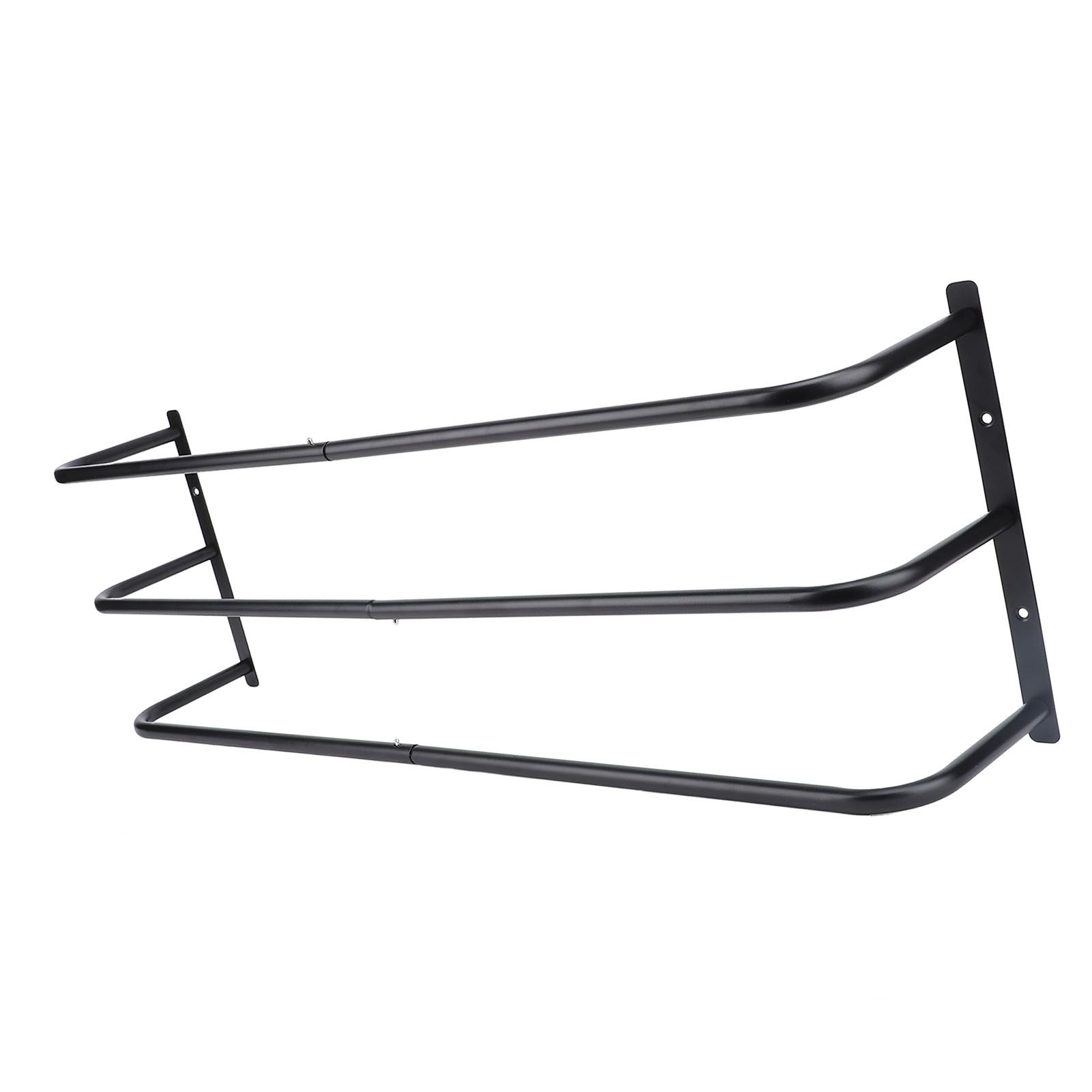 Rolled Towels Rack Three Tubes Iron Wall Mounted Bath Towel Holder Vertical view 5