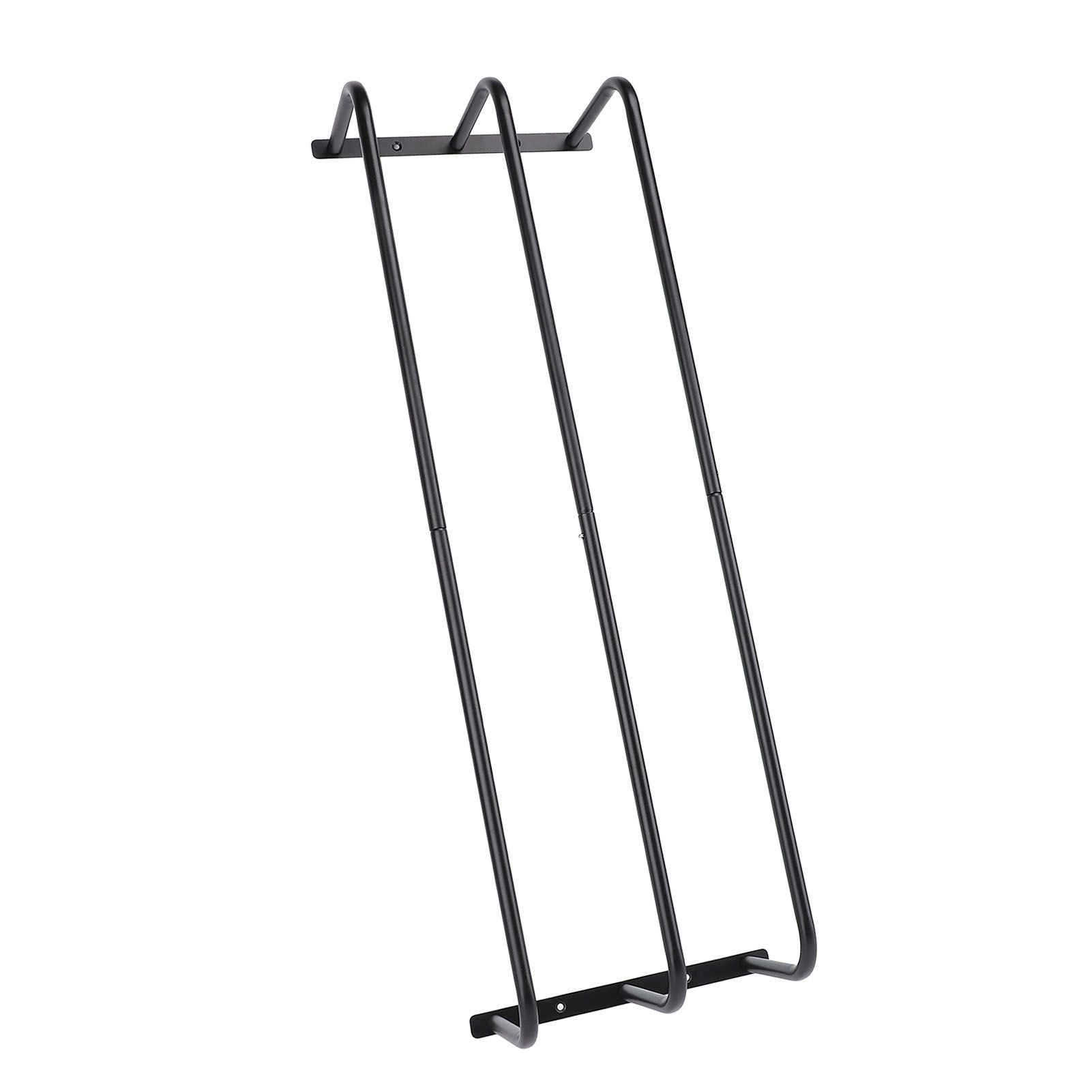 Rolled Towels Rack Three Tubes Iron Wall Mounted Bath Towel Holder Vertical view 9
