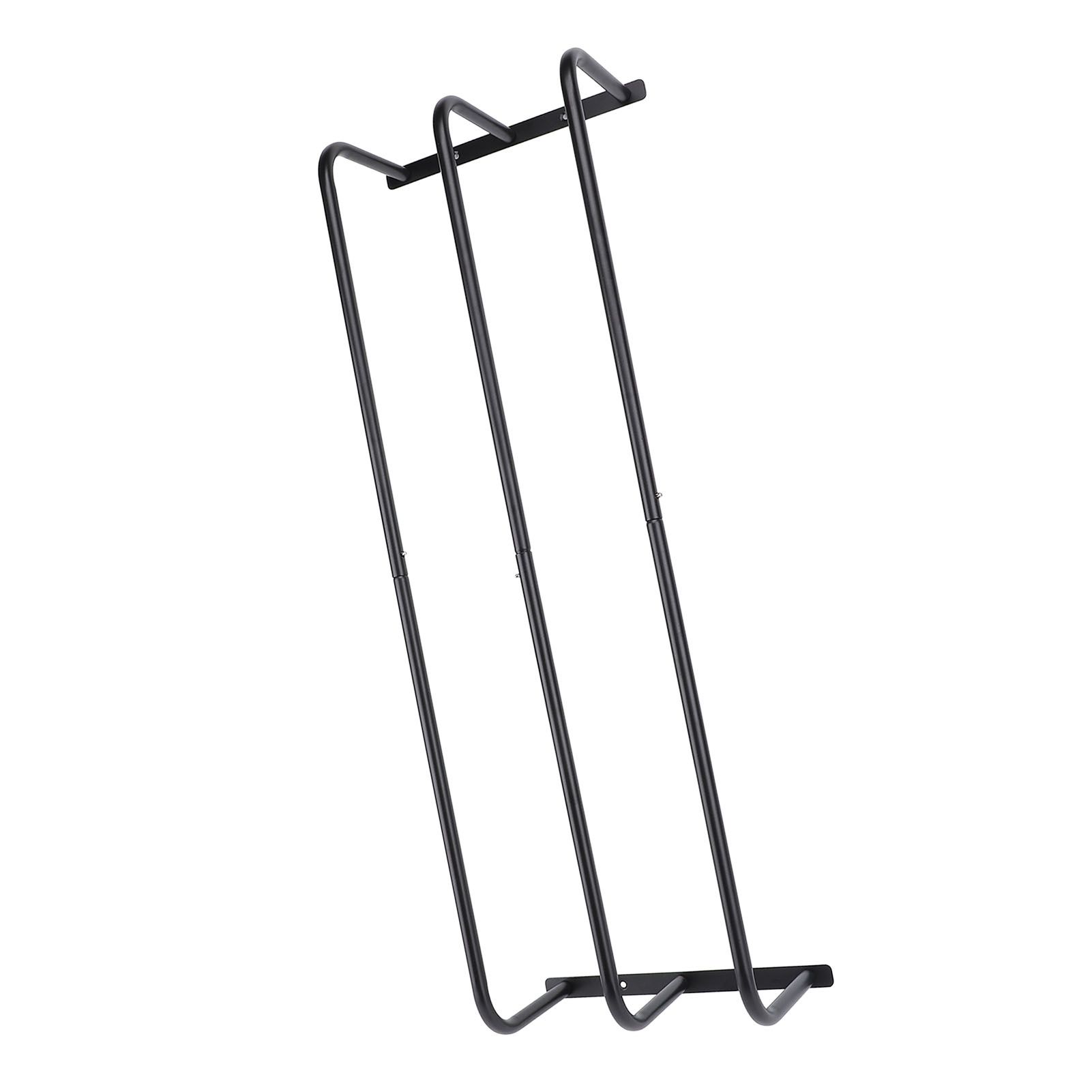 Rolled Towels Rack Three Tubes Iron Wall Mounted Bath Towel Holder Vertical view 10