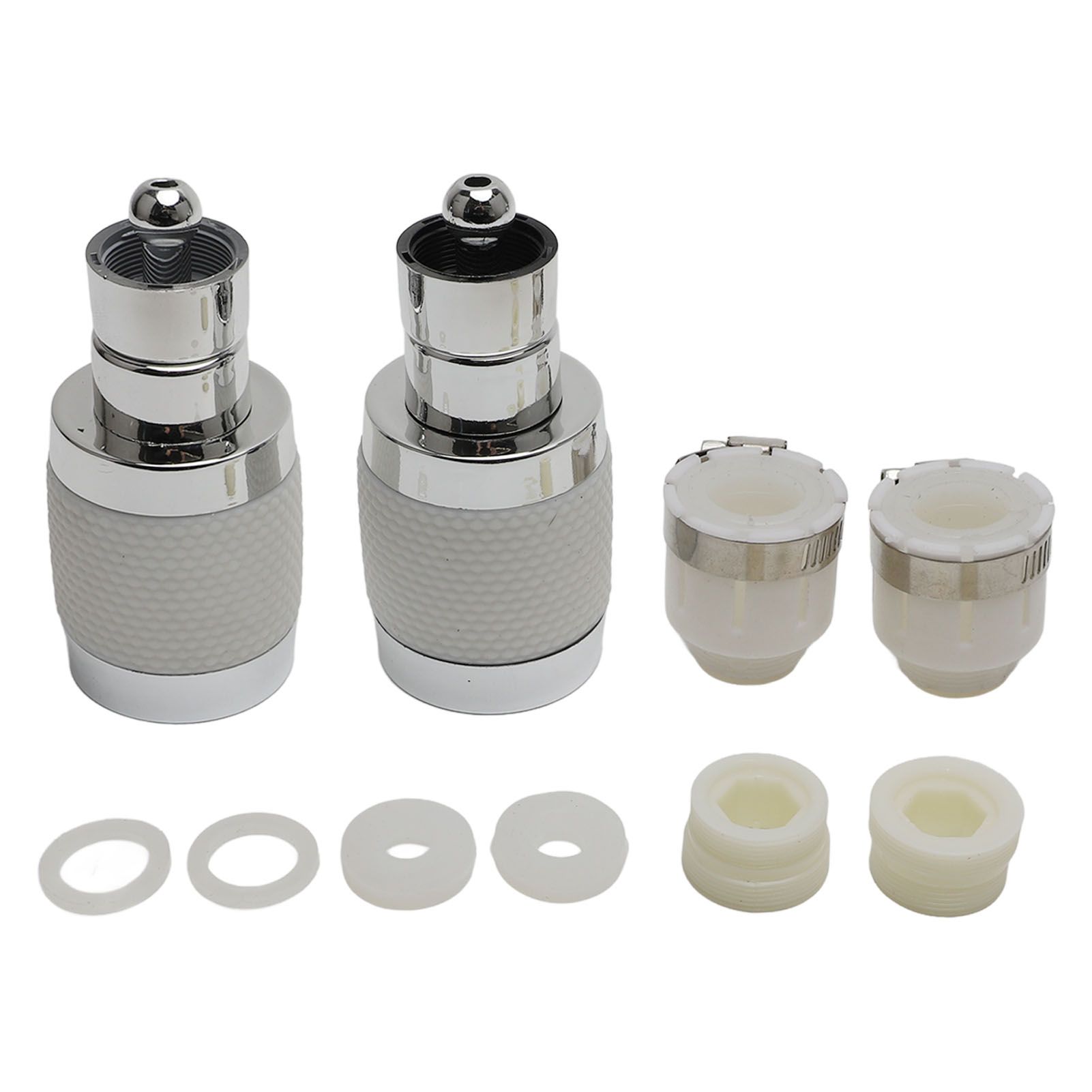 2pcs Faucet Aerator 3 Modes 360 Degree Rotating Splash Filter Faucet Extender view 3