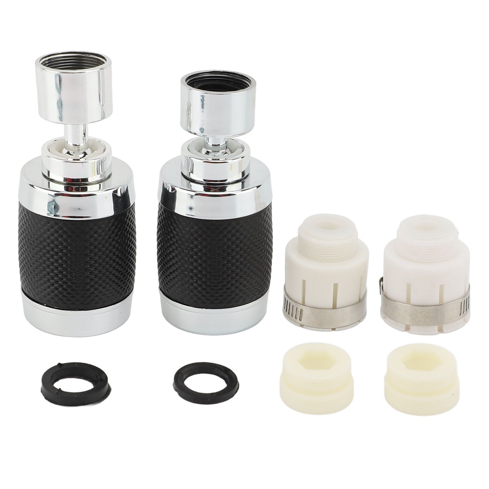 2pcs Faucet Aerator 3 Modes 360 Degree Rotating Splash Filter Faucet Extender view 3