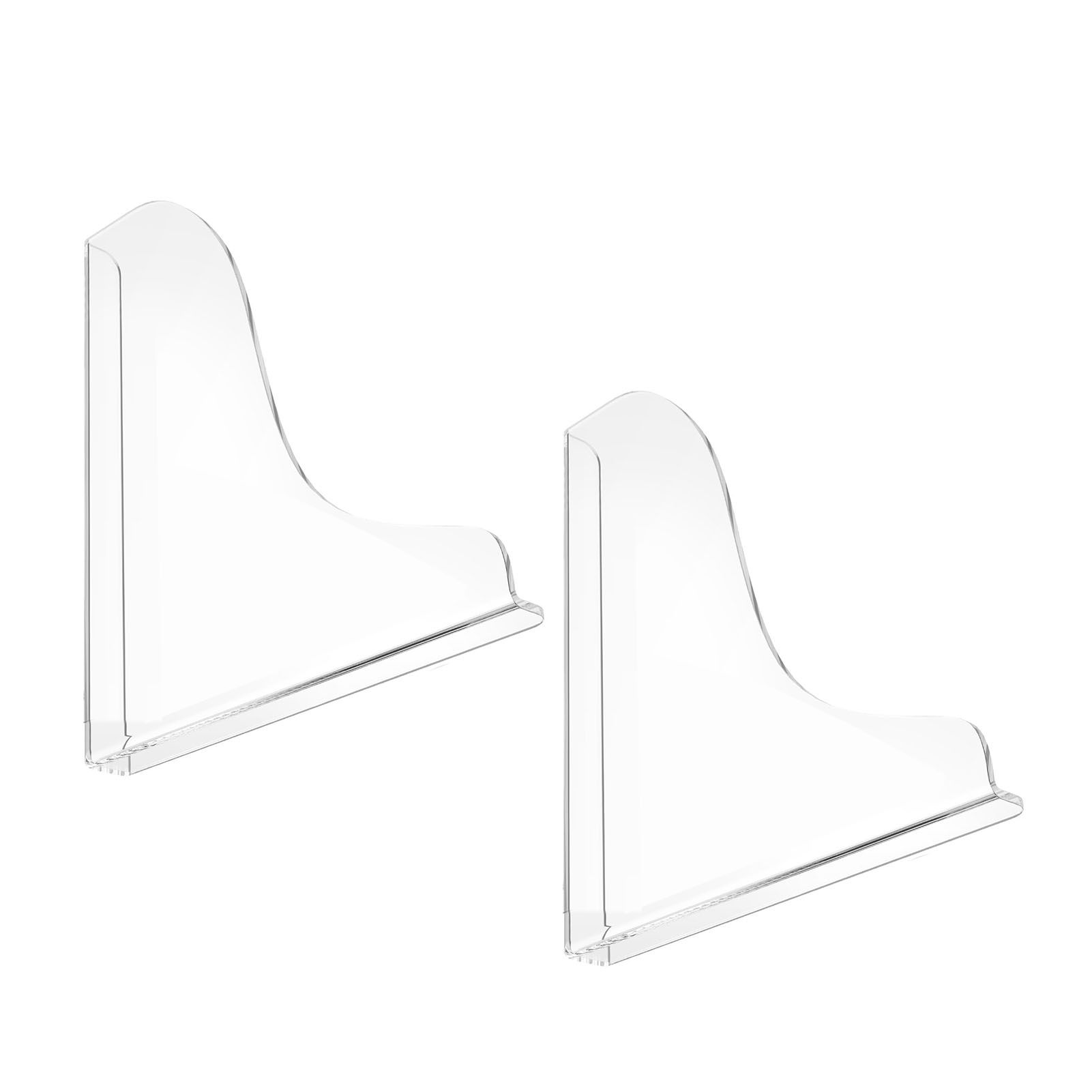 2PCS Clear Shower Splashing Guard Acrylic Bath Angle Protection Tub Corner view 6