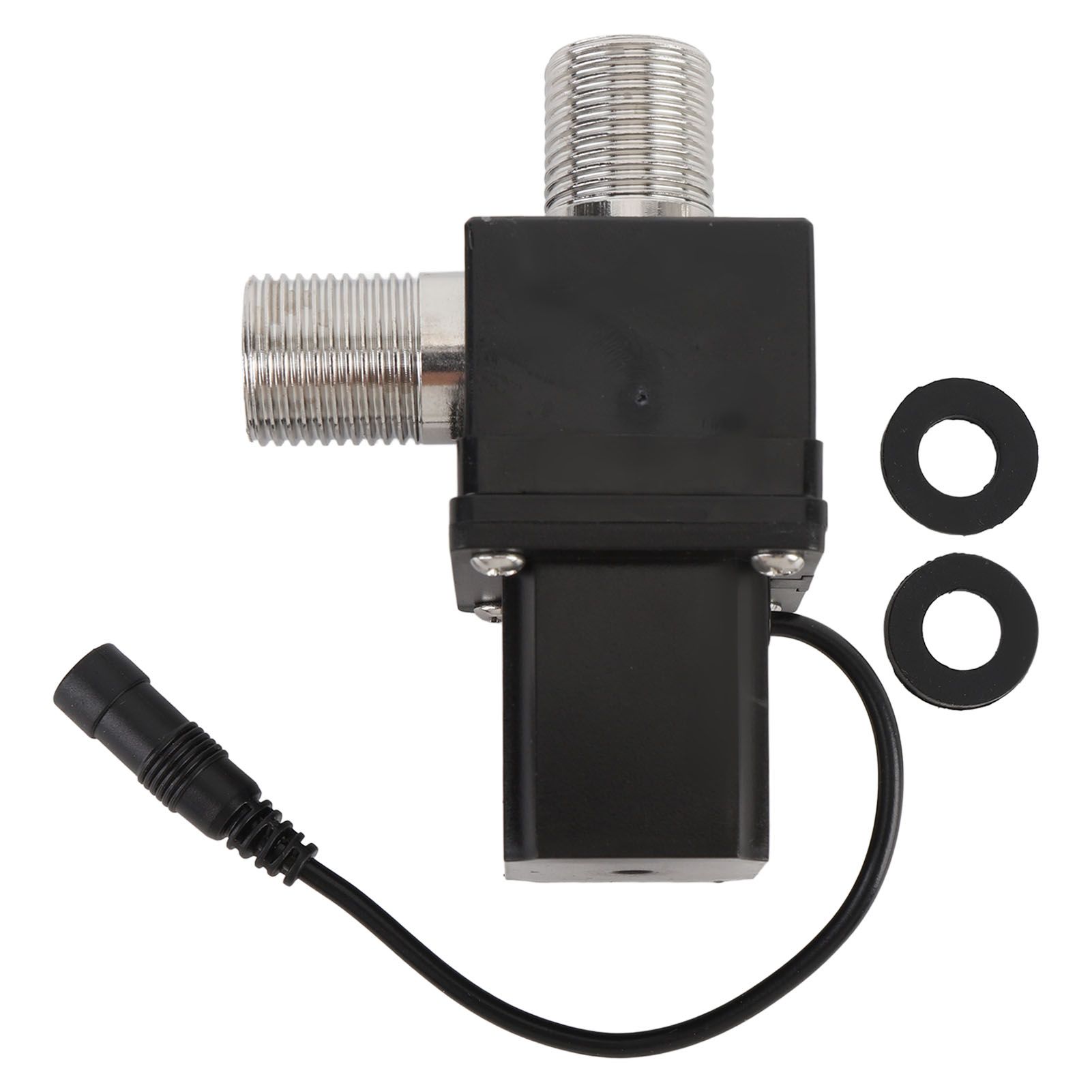 Water Valve Plastic G1/2 Inches Thread Water Control Electric Pulse Solenoid view 3