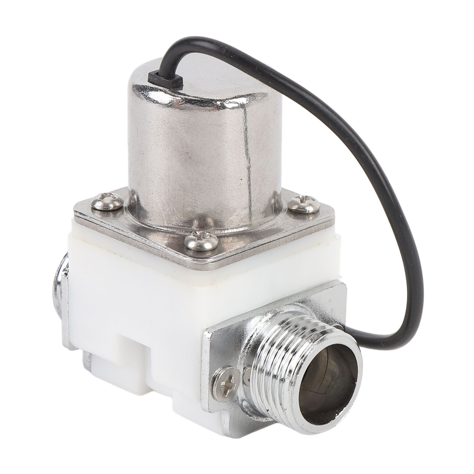 Water Control Electric Pulse Solenoid Valve G1/2in DC Plastic Stainless Steel view 8