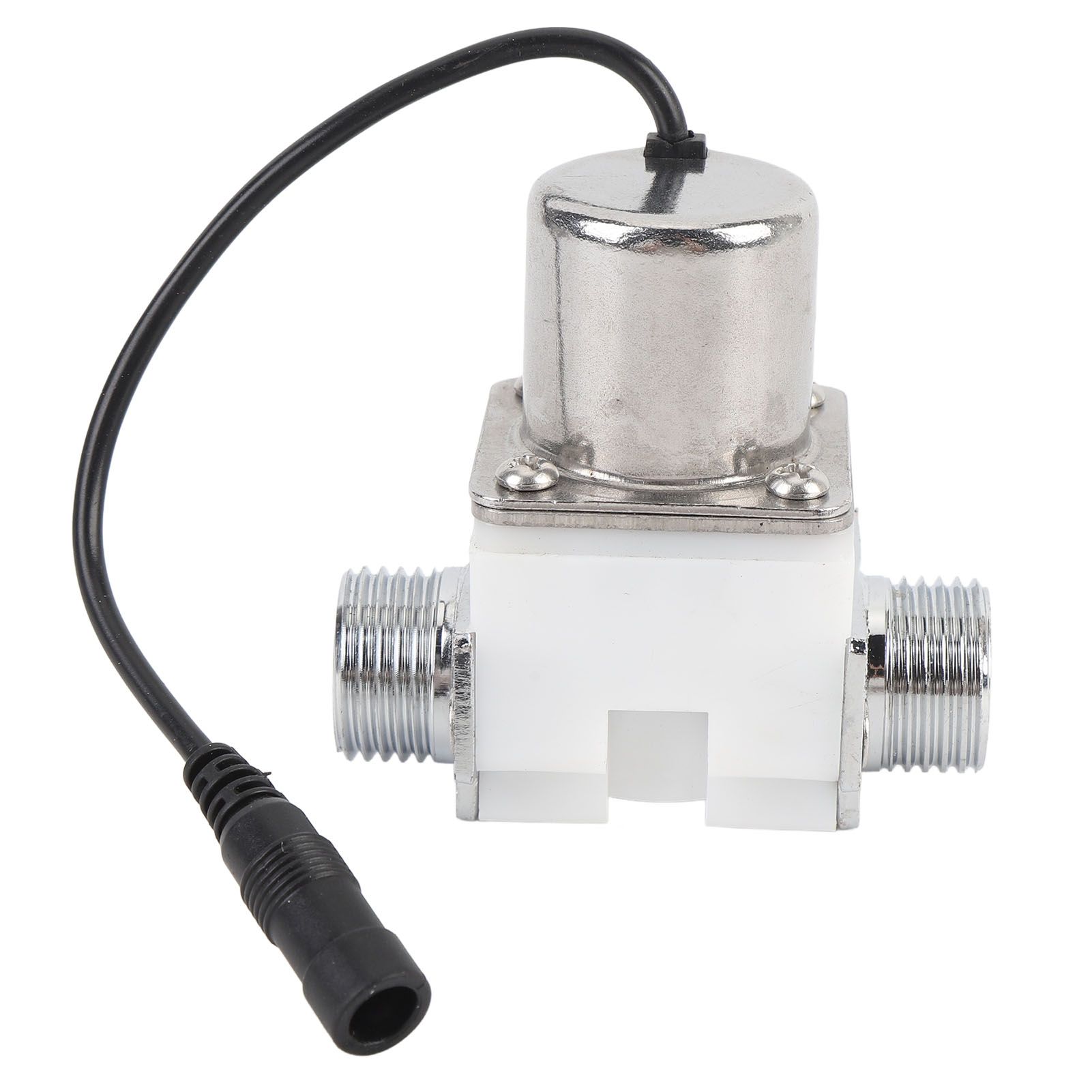 Water Control Electric Pulse Solenoid Valve G1/2in DC Plastic Stainless Steel view 9