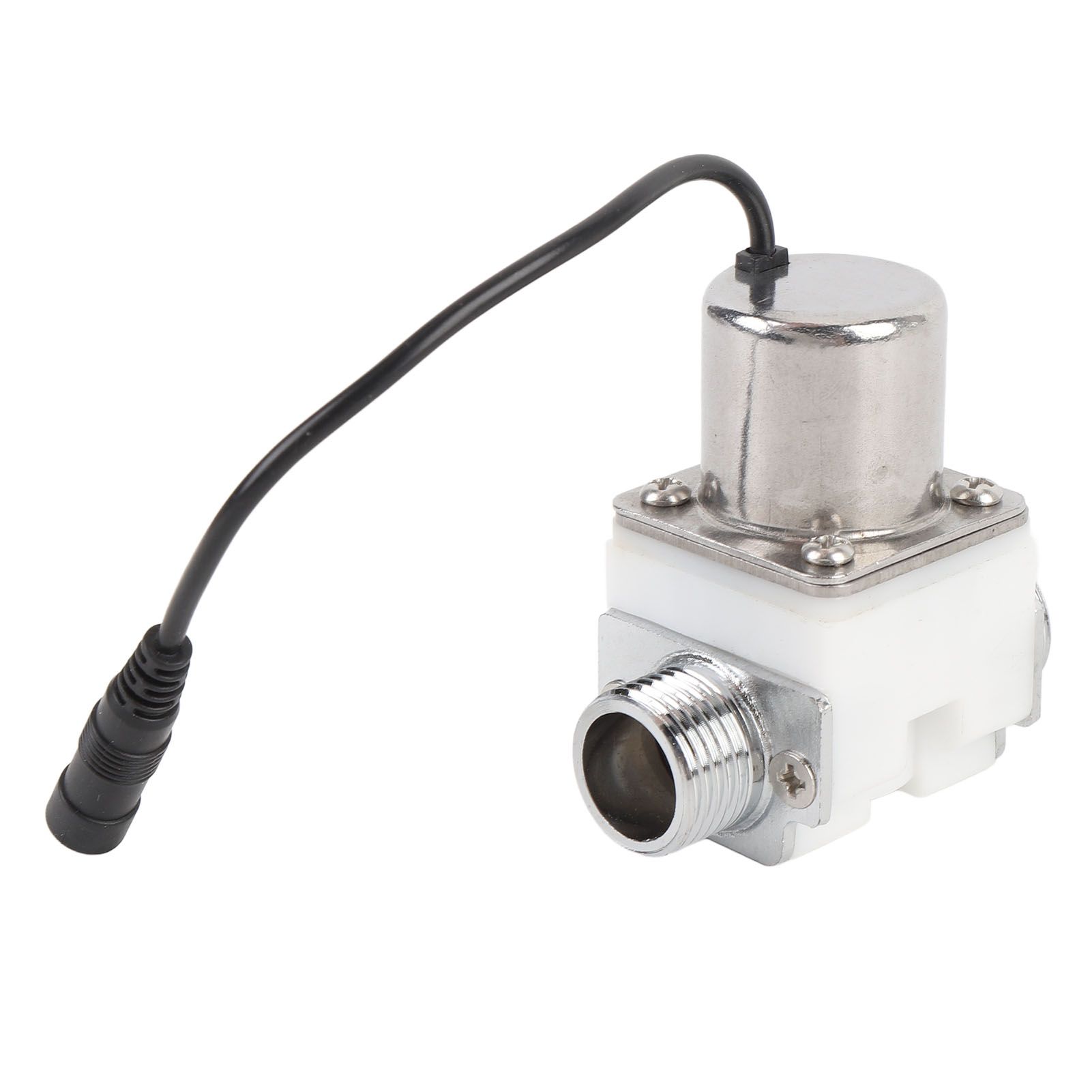 Water Control Electric Pulse Solenoid Valve G1/2in DC Plastic Stainless Steel view 10