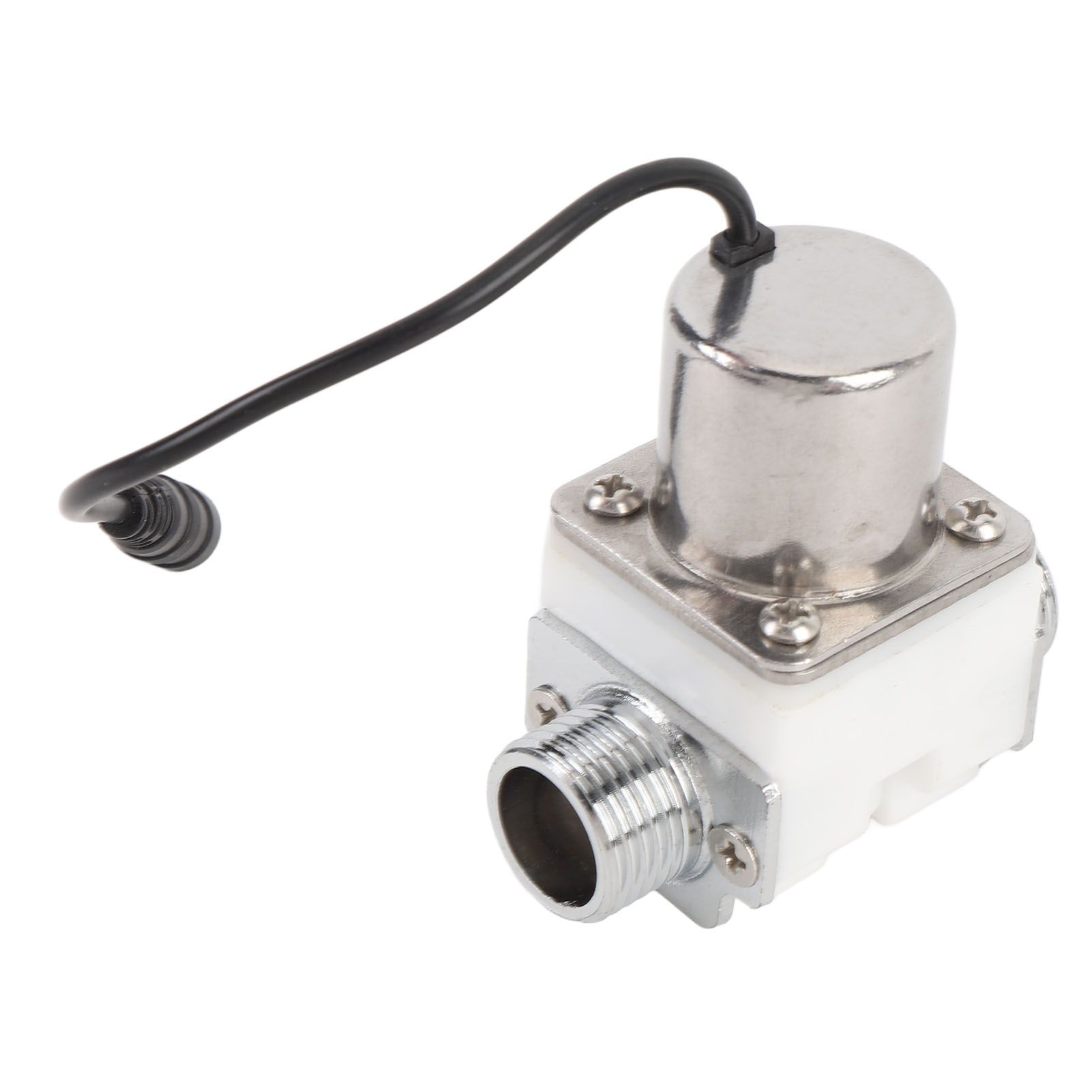 Water Control Electric Pulse Solenoid Valve G1/2in DC Plastic Stainless Steel view 12