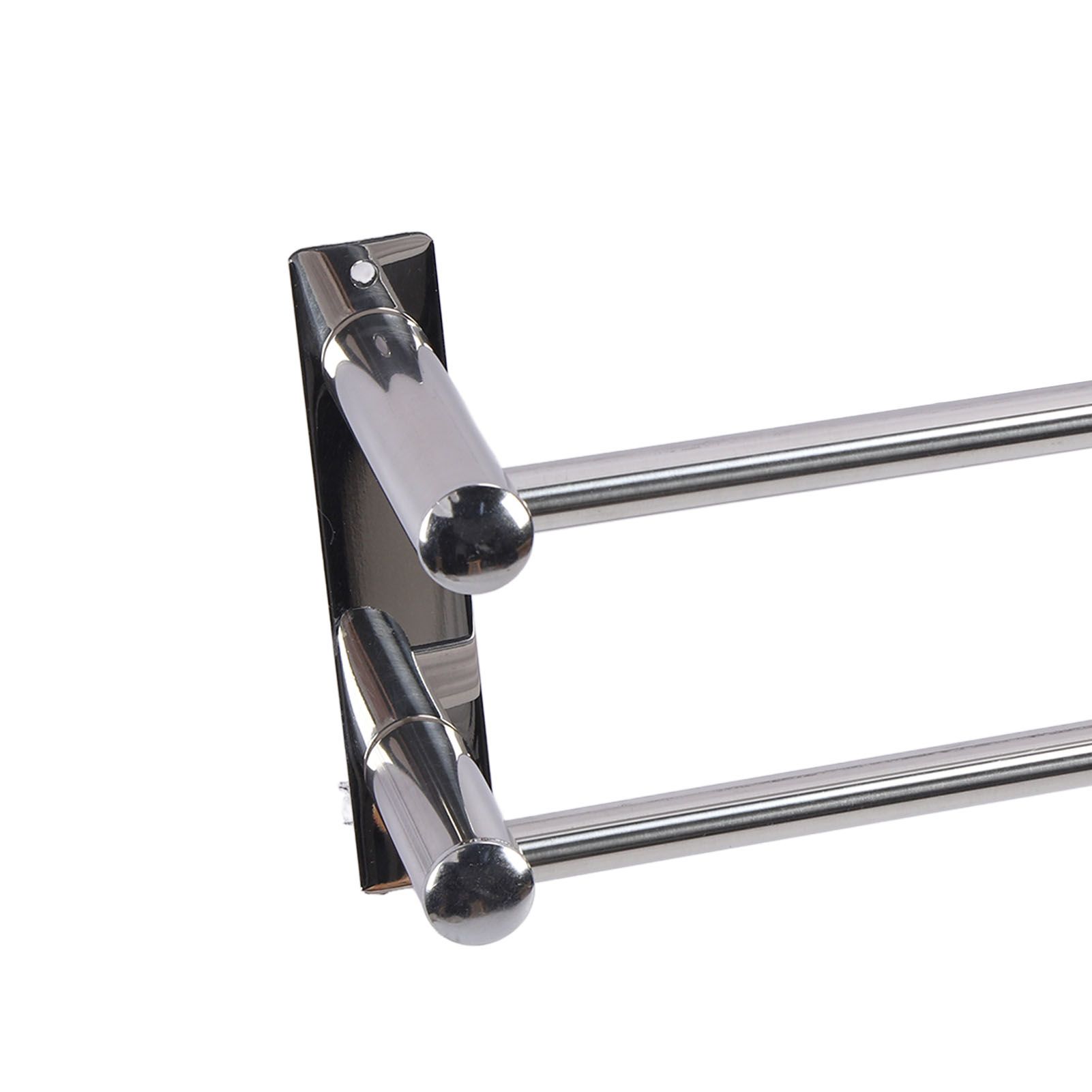 Towel Rack Bathroom Wall Mounted Stainless Steel Hanging Holder with Small view 5