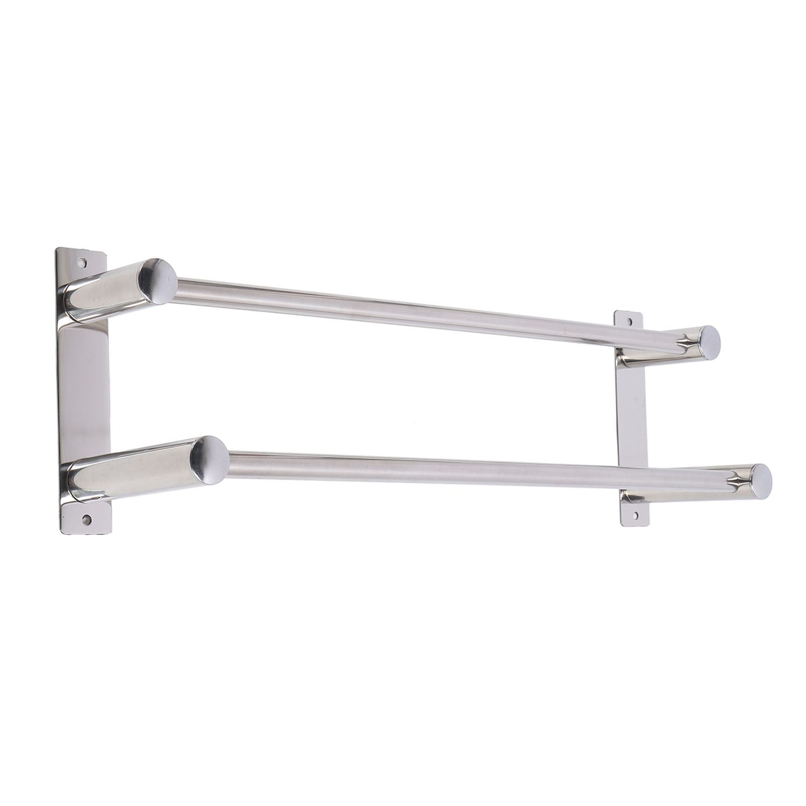 Towel Rack Bathroom Wall Mounted Stainless Steel Hanging Holder with Small view 6