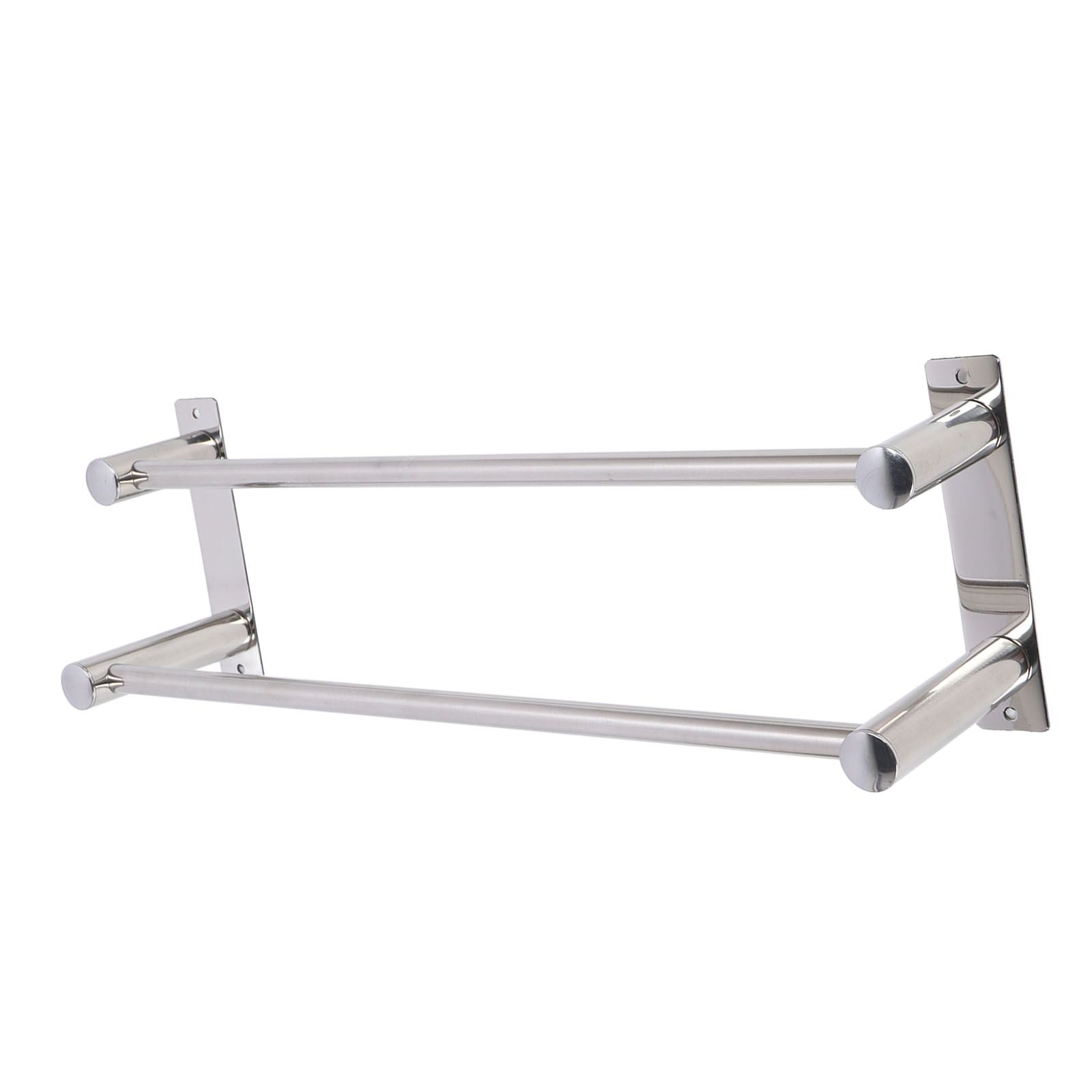 Towel Rack Bathroom Wall Mounted Stainless Steel Hanging Holder with Small view 8
