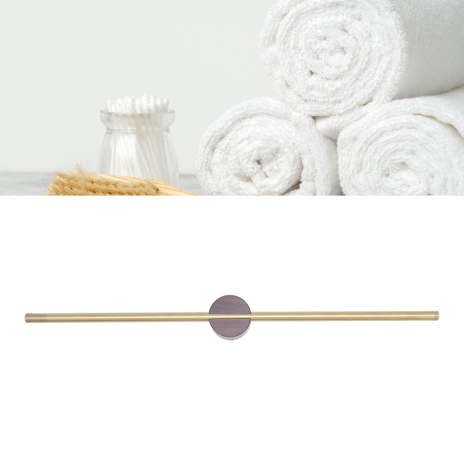 Bathroom Towel Bar Stainless Steel Modern Minimalist Towel Hanger Rack for view 12