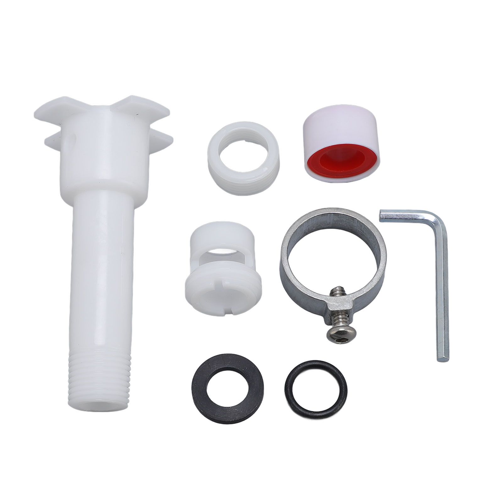 4 in 1 Tub Spout Adapter Kit Shower Bathtub Faucet Diverter with Assembly view 4