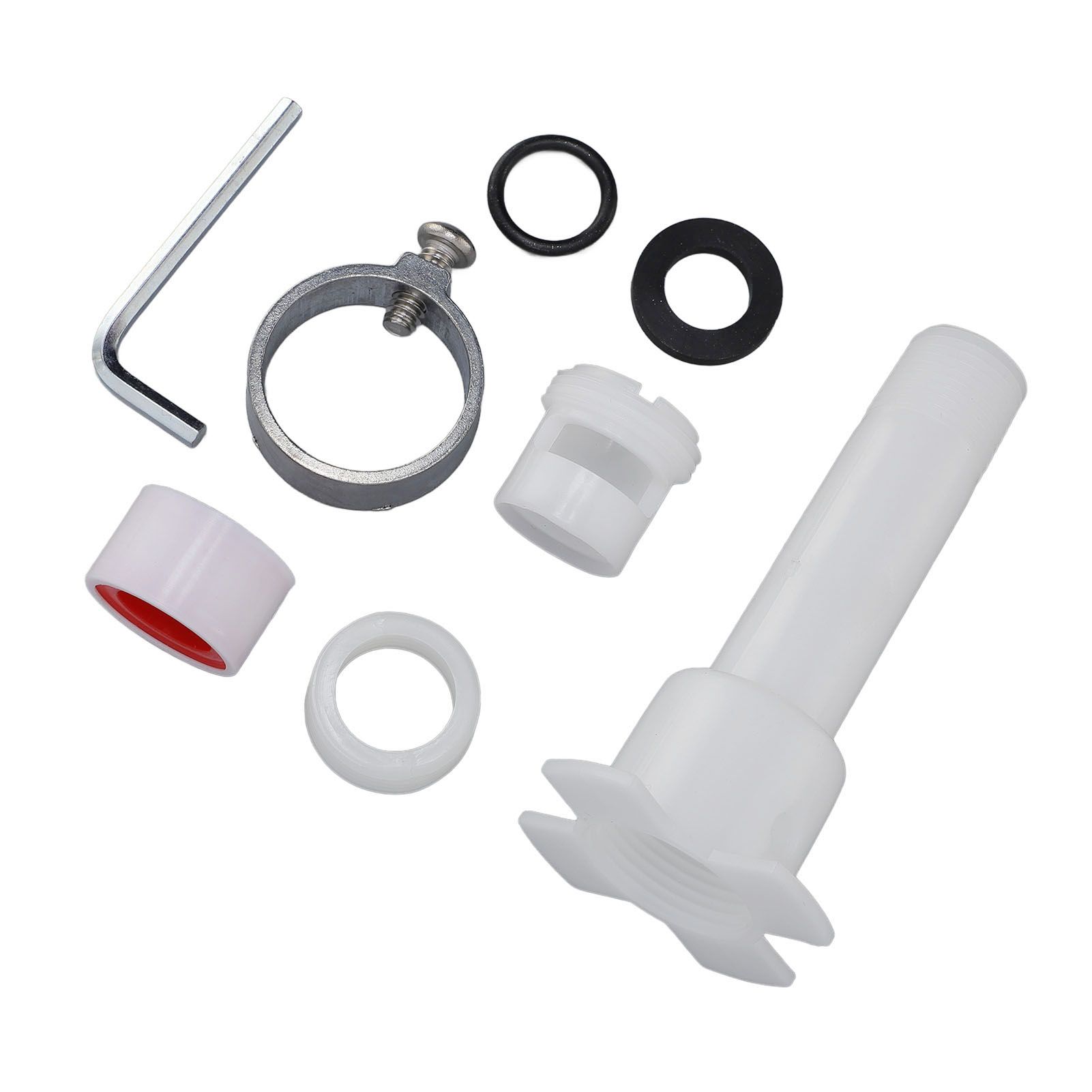 4 in 1 Tub Spout Adapter Kit Shower Bathtub Faucet Diverter with Assembly view 8