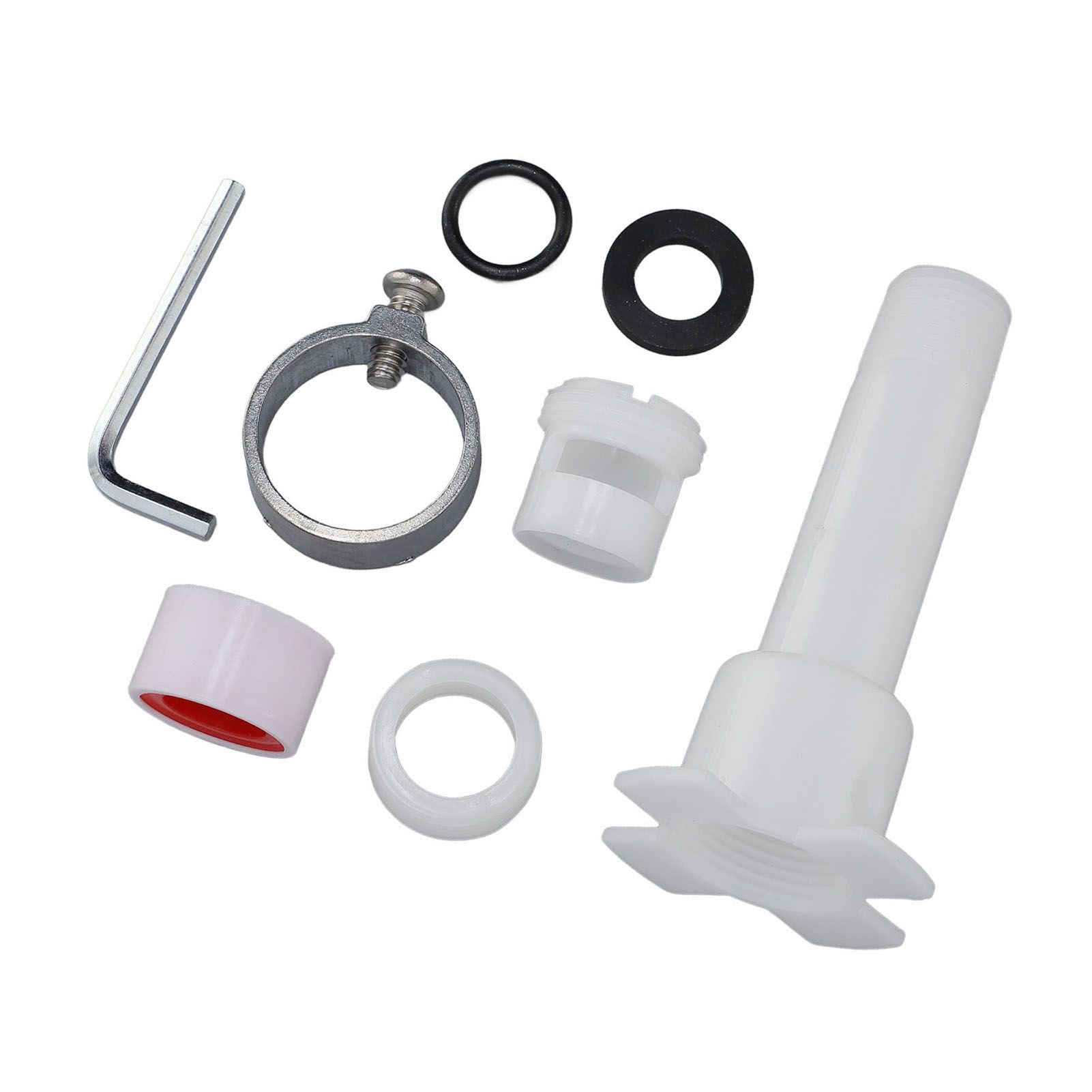 4 in 1 Tub Spout Adapter Kit Shower Bathtub Faucet Diverter with Assembly view 12