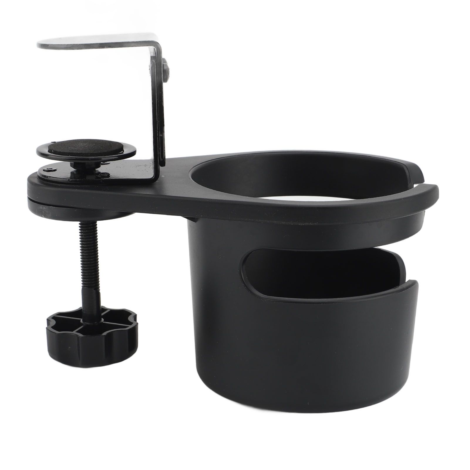 Desk Cup Holder Rotating Clip On Bottle Organizer Storage Rack for Coffee
