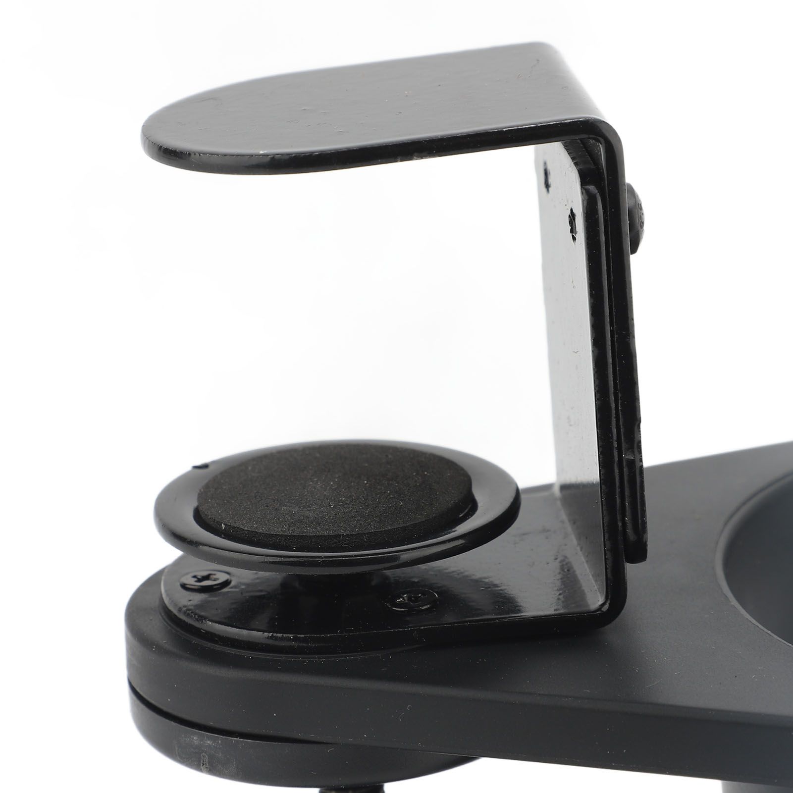 Desk Cup Holder Rotating Clip On Bottle Organizer Storage Rack for Coffee view 2