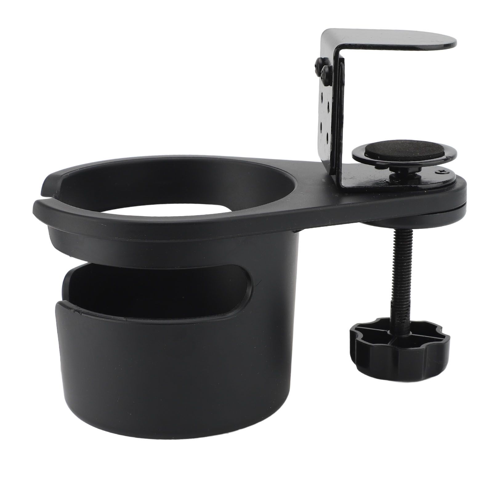 Desk Cup Holder Rotating Clip On Bottle Organizer Storage Rack for Coffee view 3
