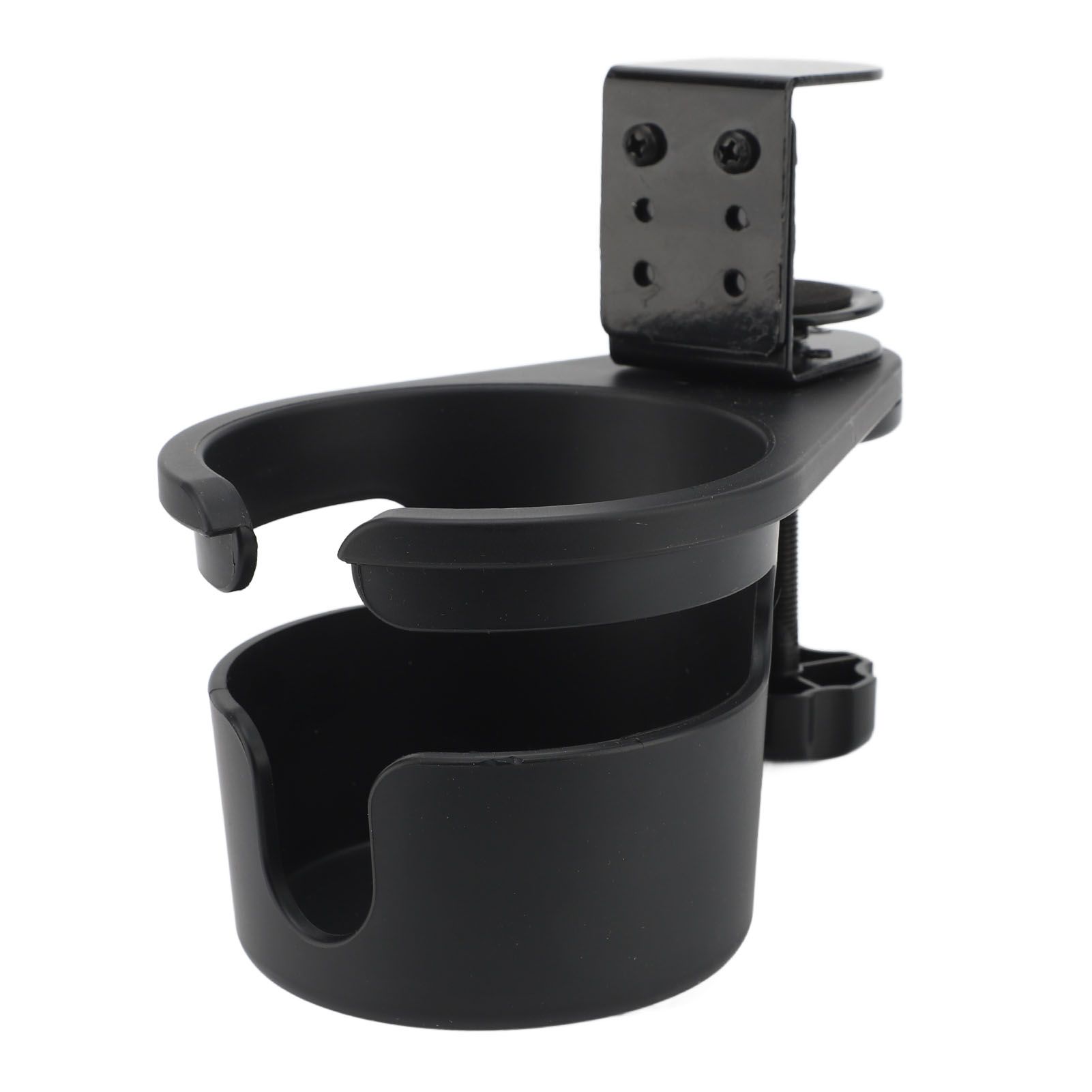 Desk Cup Holder Rotating Clip On Bottle Organizer Storage Rack for Coffee view 4