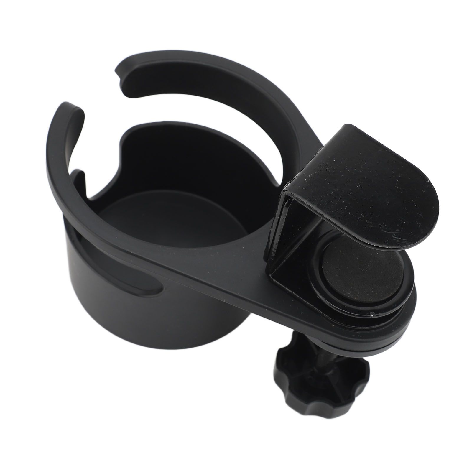 Desk Cup Holder Rotating Clip On Bottle Organizer Storage Rack for Coffee view 8