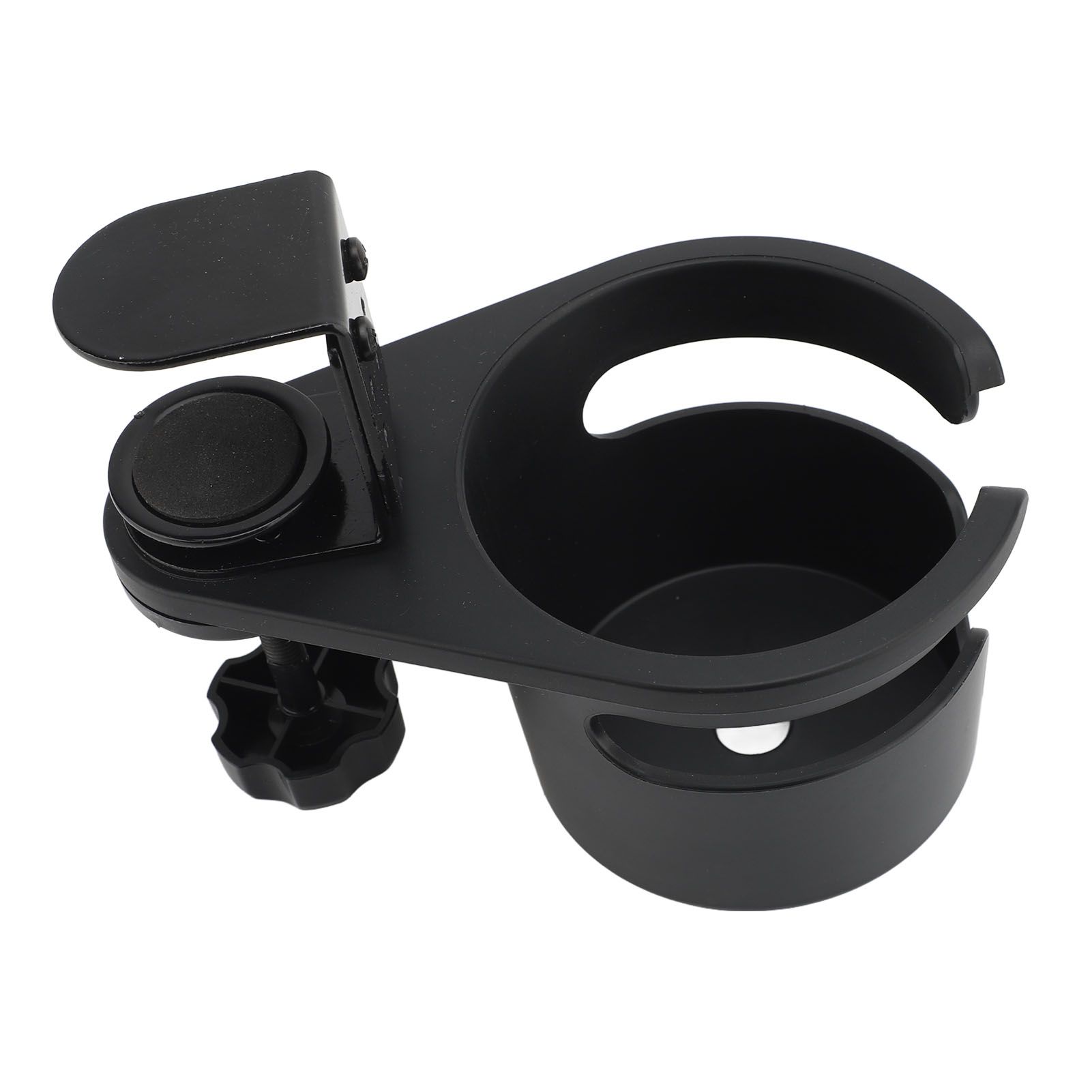 Desk Cup Holder Rotating Clip On Bottle Organizer Storage Rack for Coffee view 9