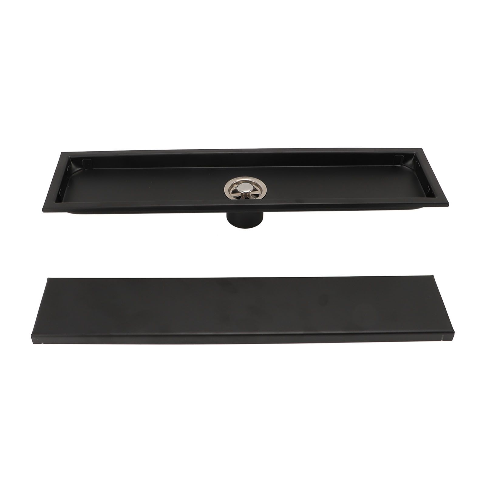 Linear Floor Drain 304 Stainless Steel Invisible Odor Blocking Large Drainage view 3