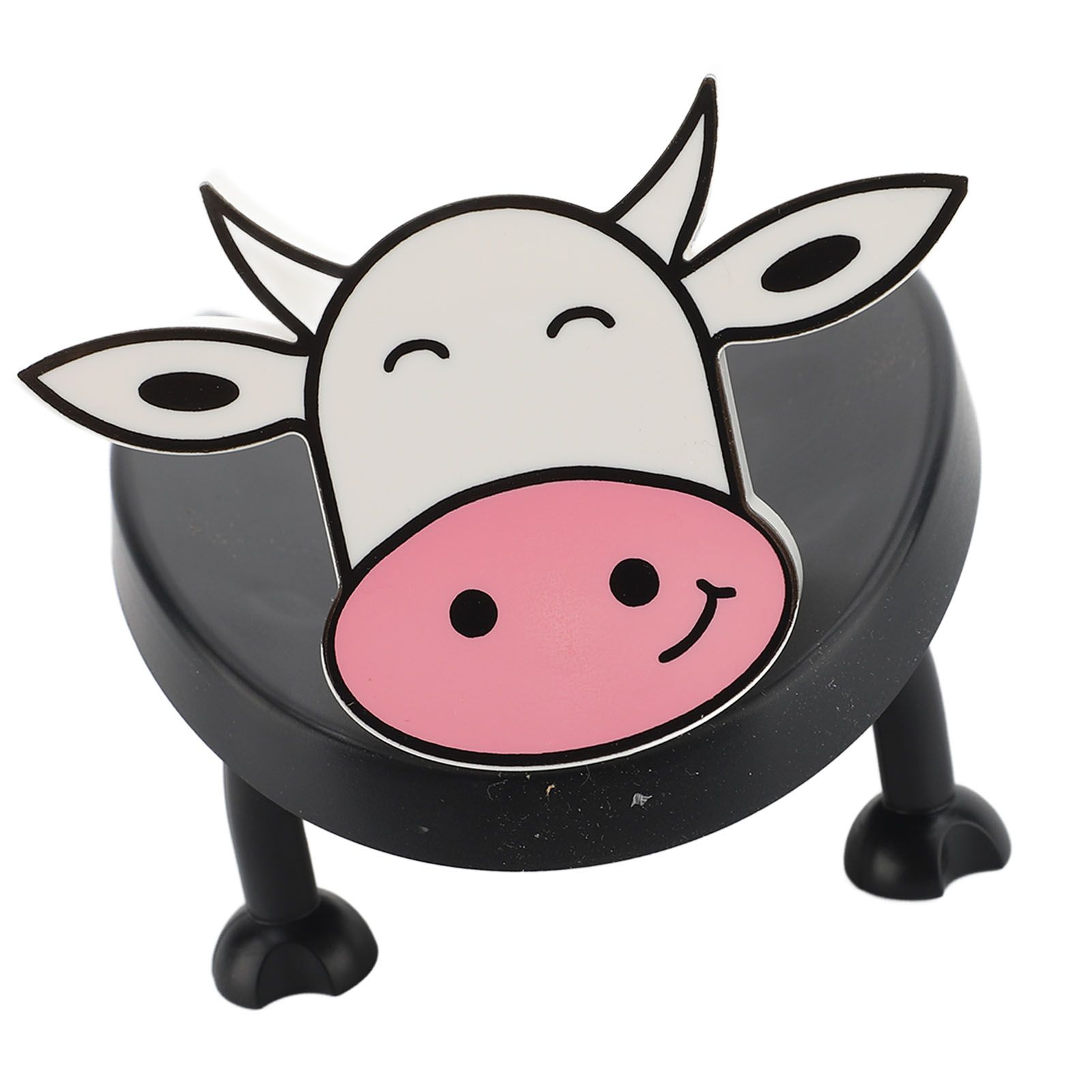 Cow Toilet Roll Holder Plastic Easy Using Decorative Tissue Paper Roll Storage view 8