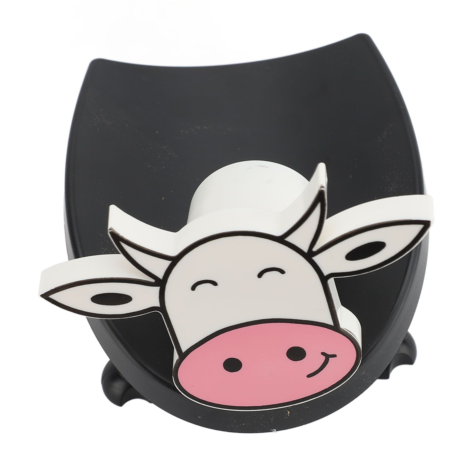 Cow Toilet Roll Holder Plastic Easy Using Decorative Tissue Paper Roll Storage view 10