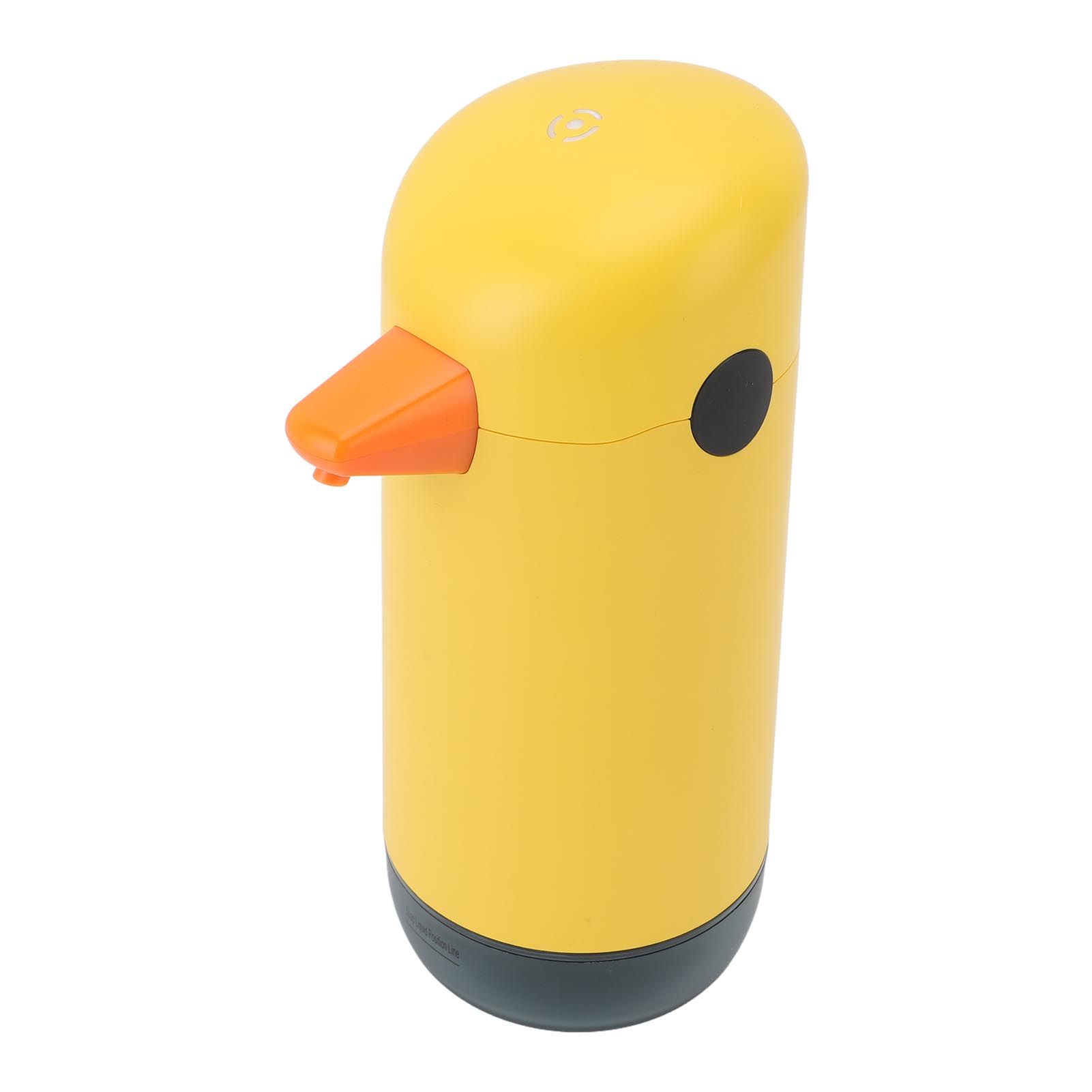 Automatic Soap Dispenser Yellow Duck Cute Touchless Soap Dispenser Visual